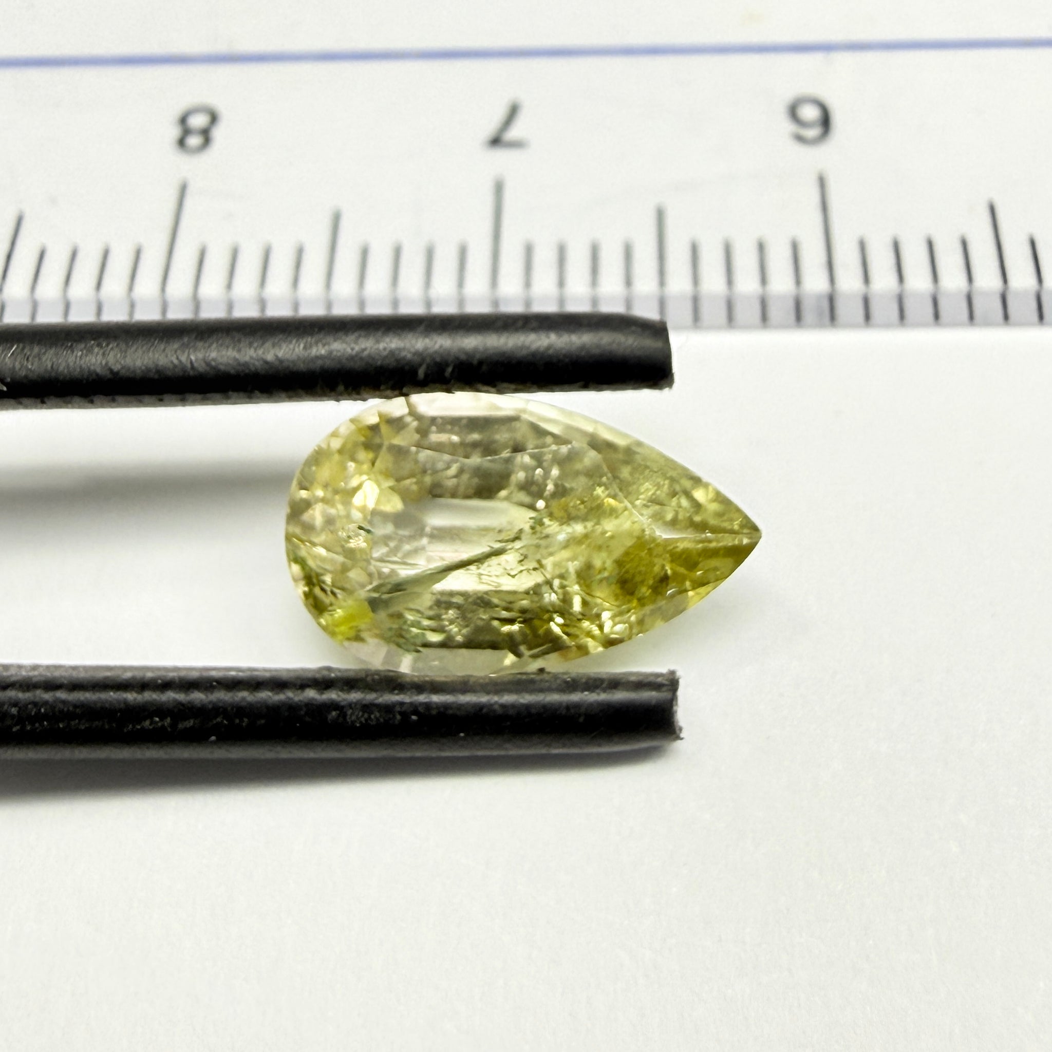 Tourmaline, 2.50ct, Malawi, Untreated Unheated, heavily included