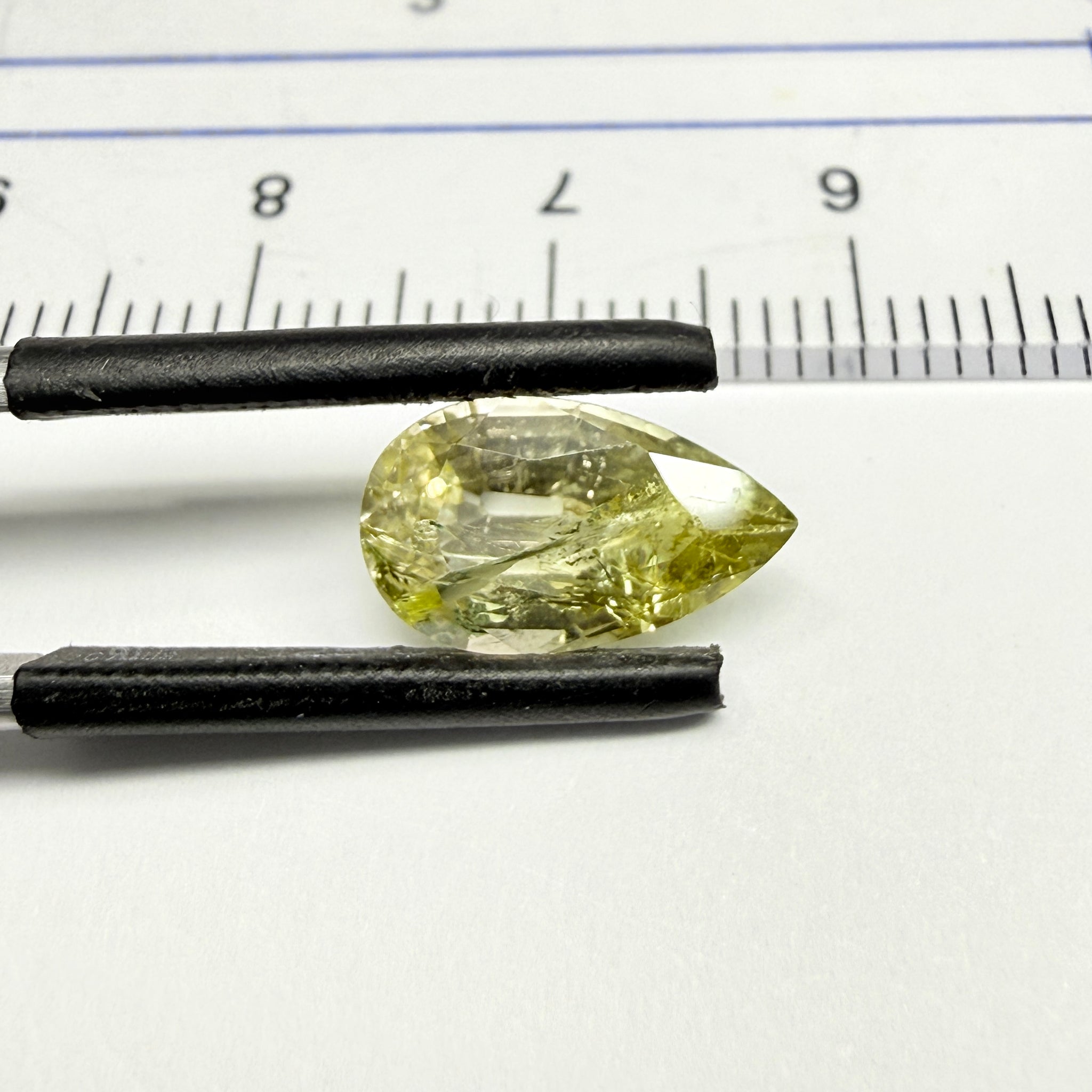 Tourmaline, 2.50ct, Malawi, Untreated Unheated, heavily included