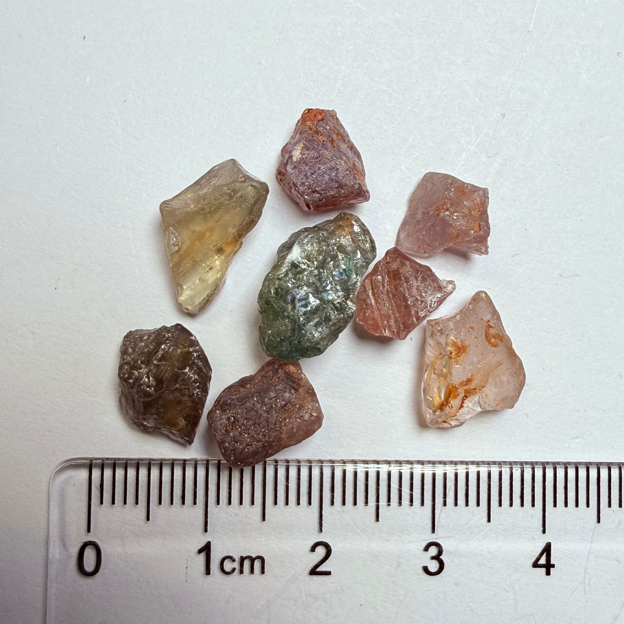 Umba Sapphire Lot, 35.96ct, Umba Valley, Tanzania, Untreated Unheated, moderately to heavily included