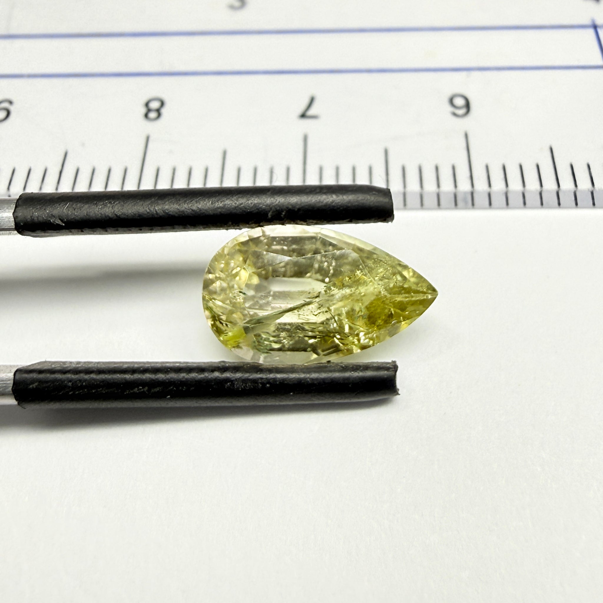 Tourmaline, 2.50ct, Malawi, Untreated Unheated, heavily included