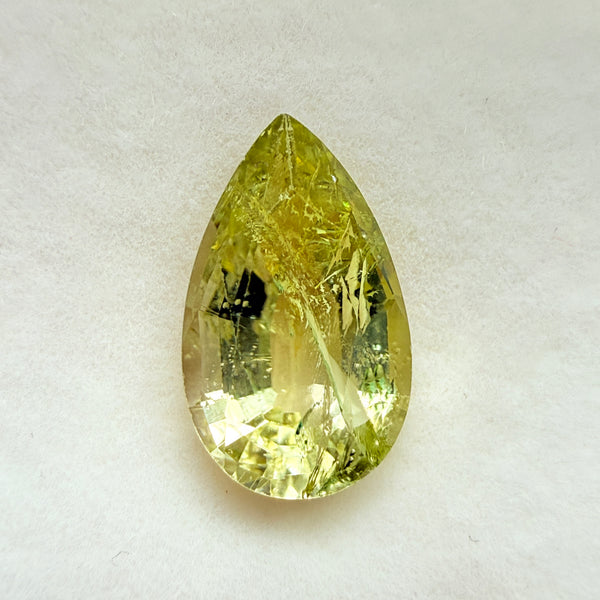 Tourmaline, 2.50ct, Malawi, Untreated Unheated, heavily included