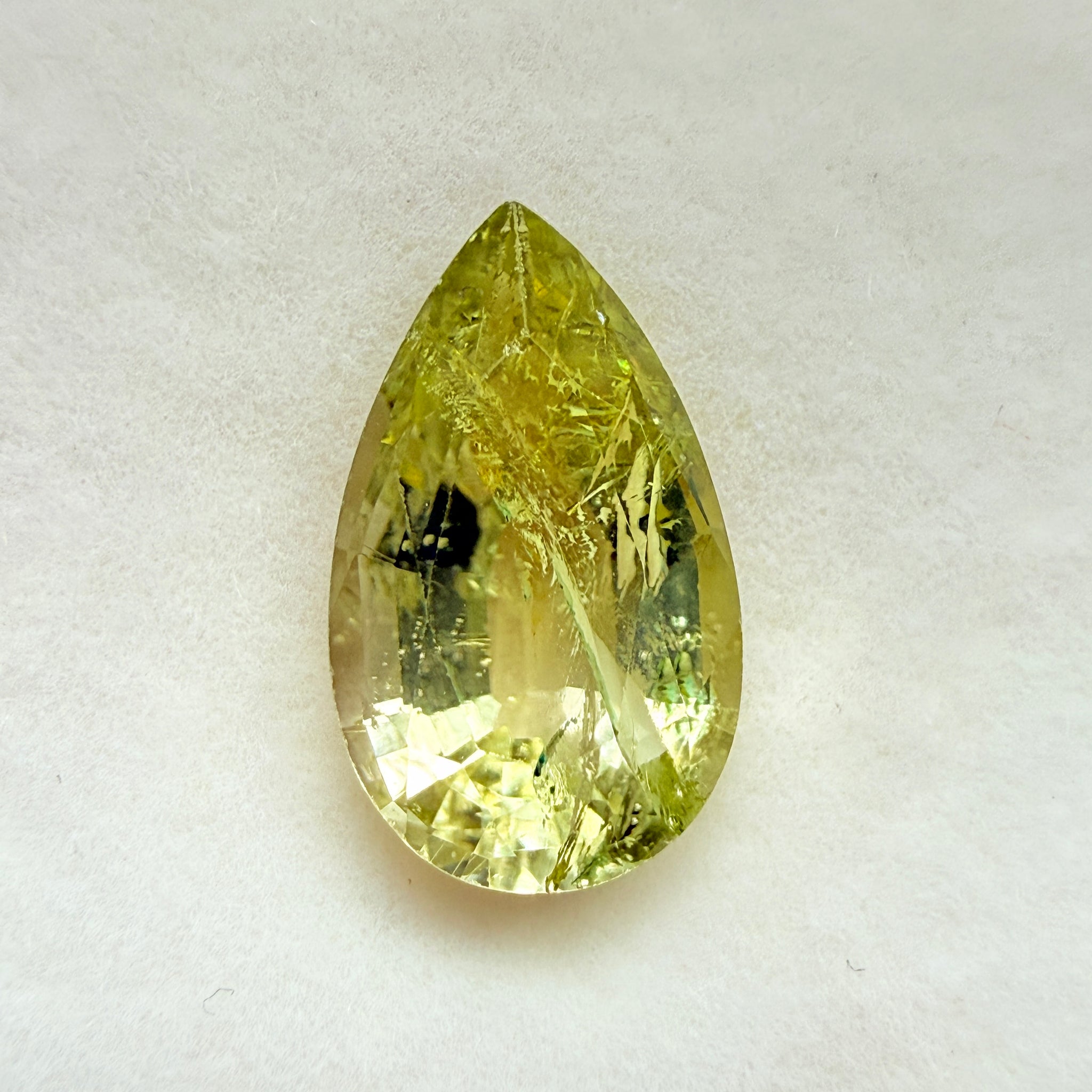 Tourmaline, 2.50ct, Malawi, Untreated Unheated, heavily included