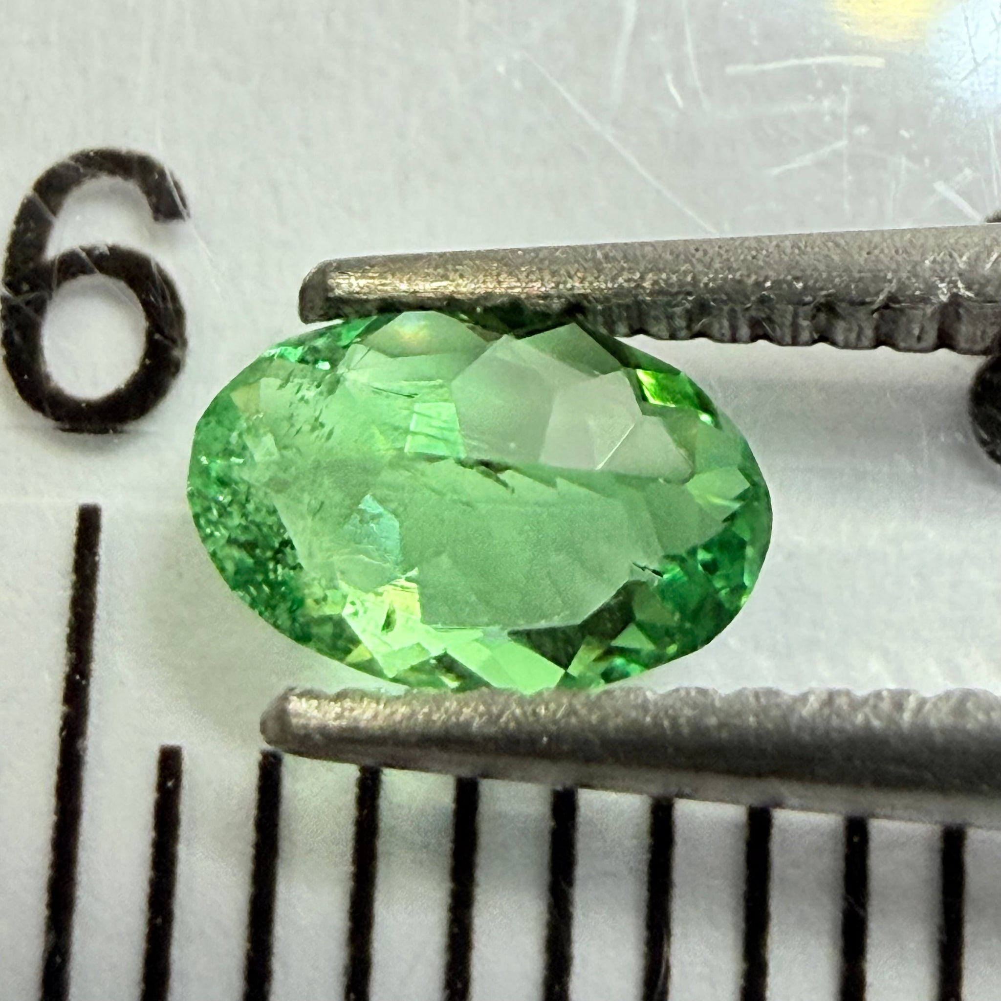 Tsavorite Garnet, 0.32ct, Tanzania, Untreated Unheated