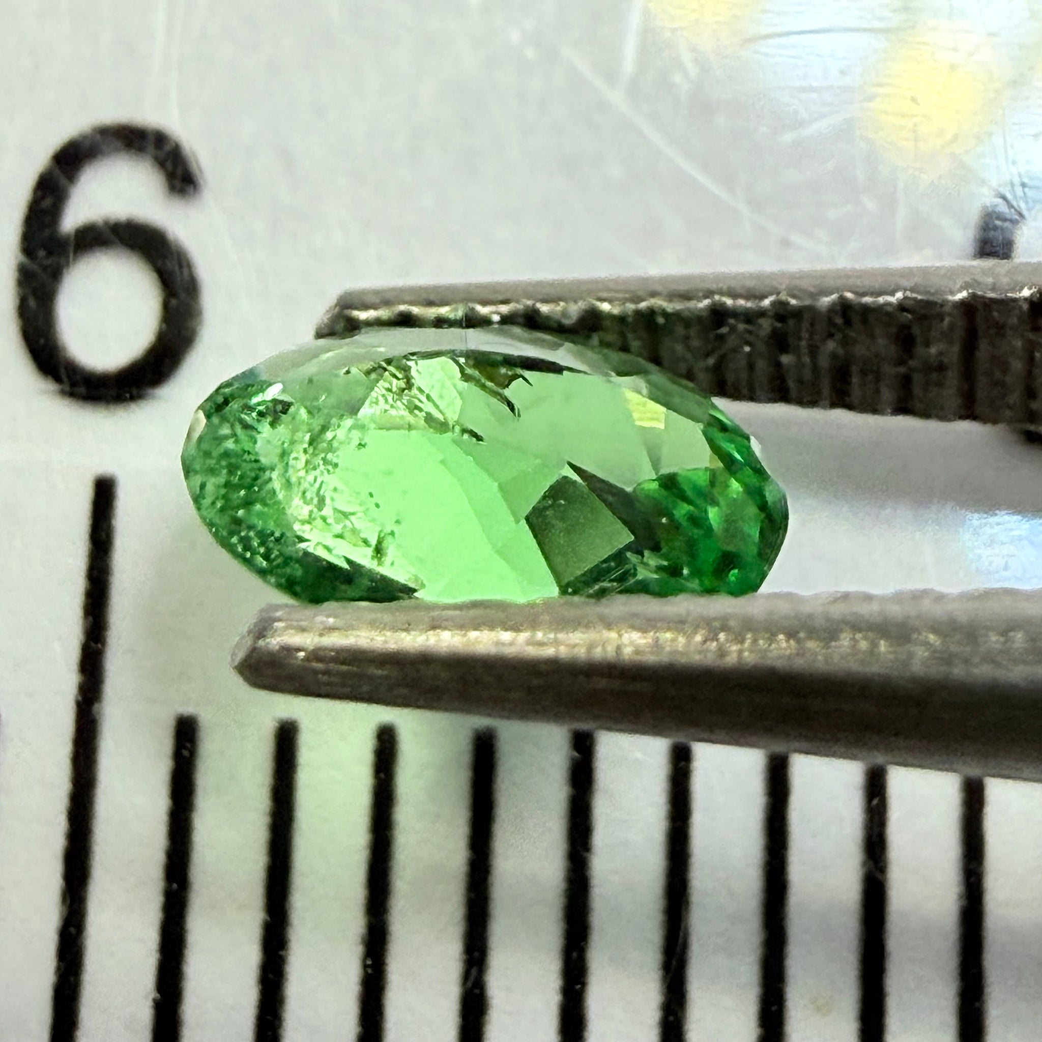 Tsavorite Garnet, 0.32ct, Tanzania, Untreated Unheated