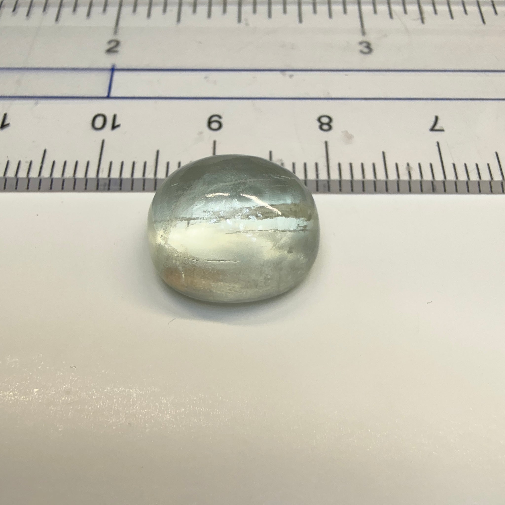 Aquamarine Cabochon, 10.40ct, Zambia, Unheated Untreated