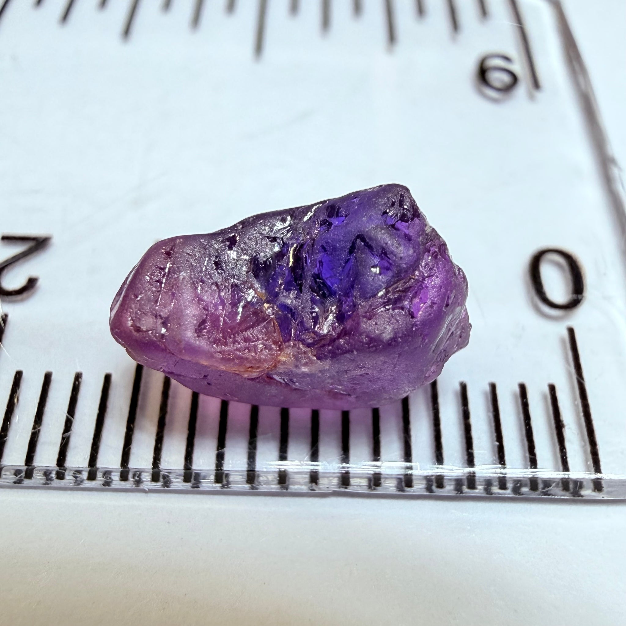 Umba Sapphire, 3.87ct, Umba Valley, Tanzania, Untreated Unheated, heavily included