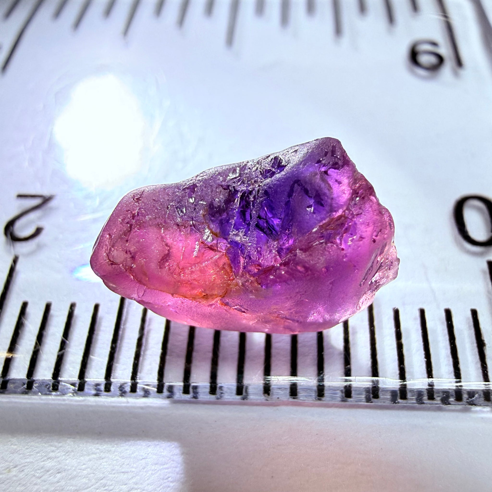 Umba Sapphire, 3.87ct, Umba Valley, Tanzania, Untreated Unheated, heavily included