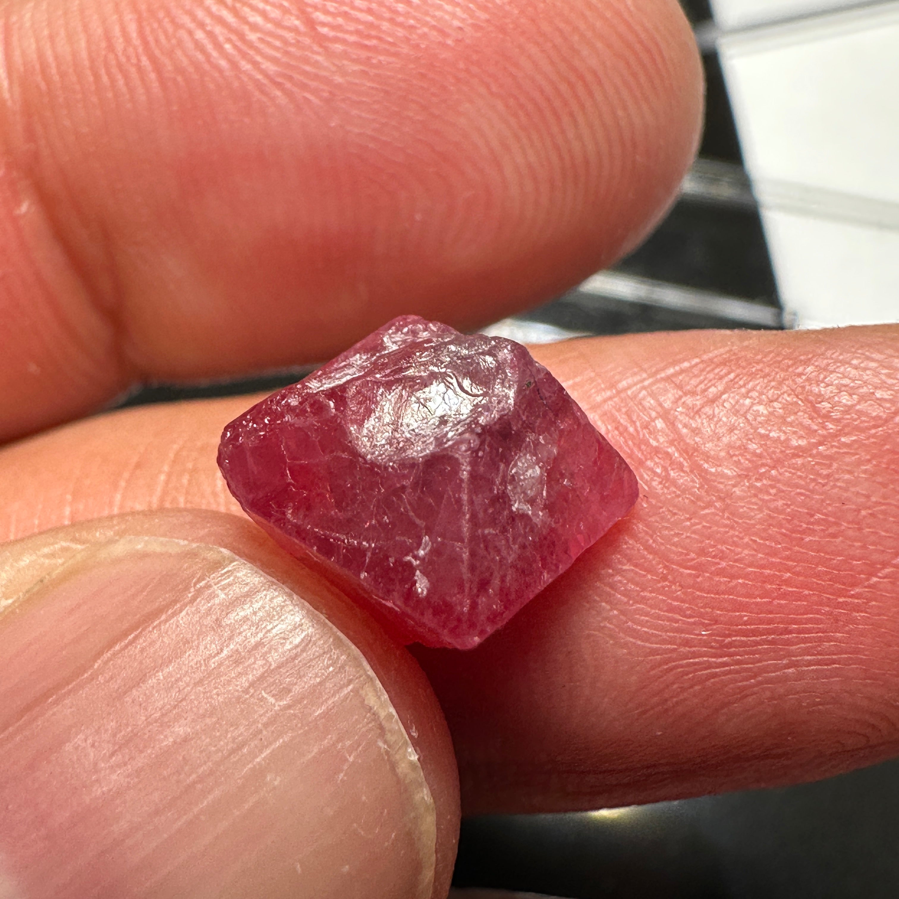 7.72ct Mahenge Spinel Crystal, Tanzania. Untreated Unheated