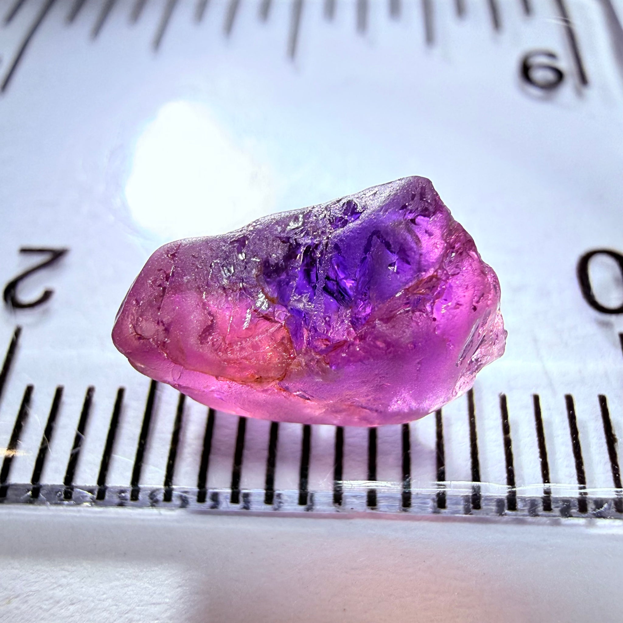 Umba Sapphire, 3.87ct, Umba Valley, Tanzania, Untreated Unheated, heavily included