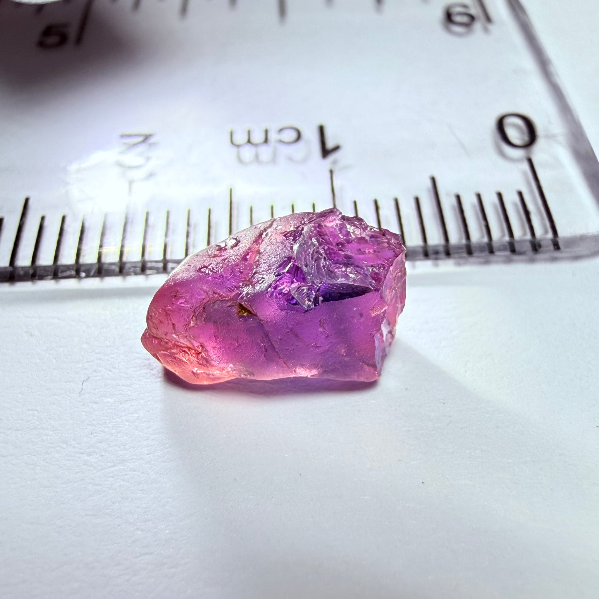 Umba Sapphire, 3.87ct, Umba Valley, Tanzania, Untreated Unheated, heavily included