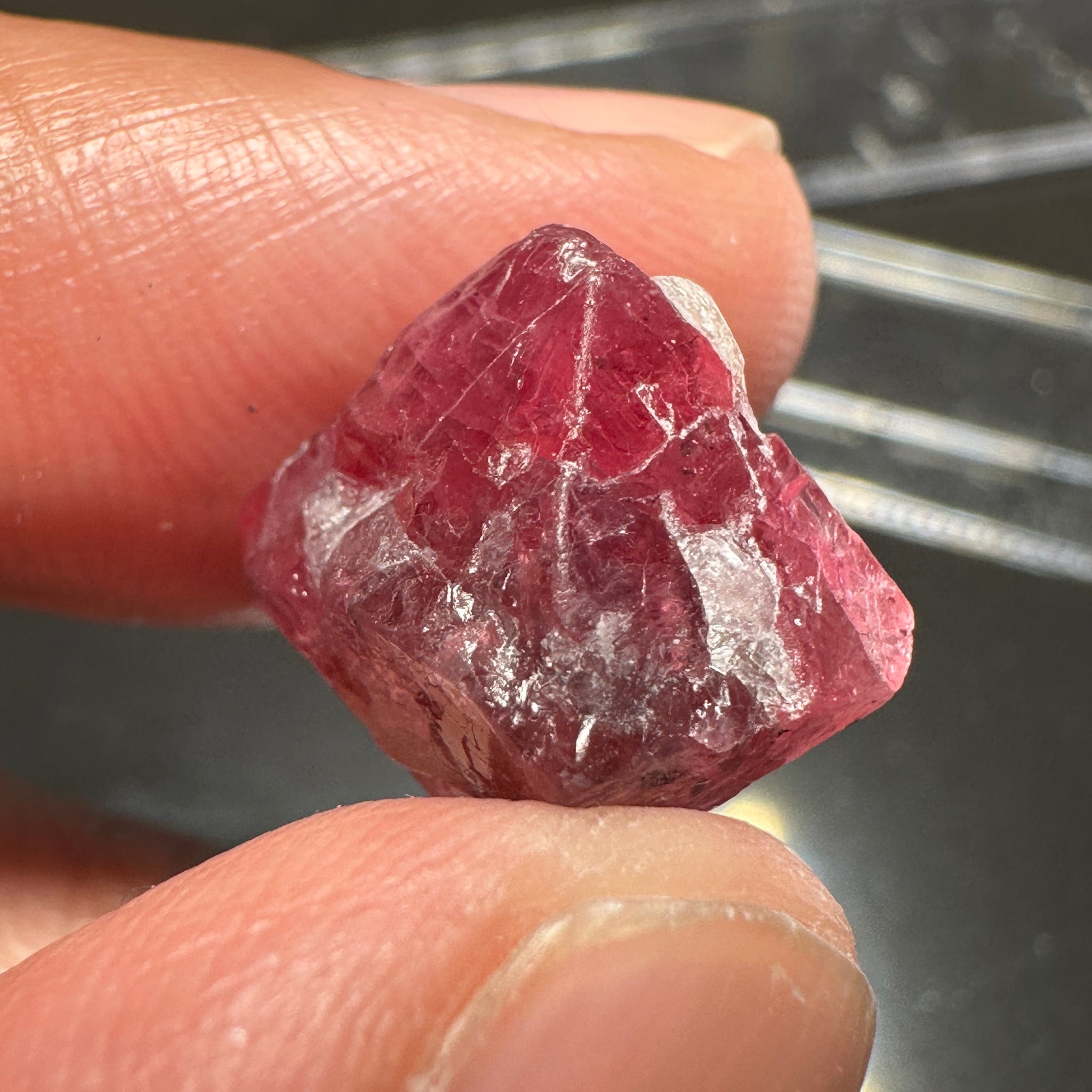 Mahenge Spinel Crystal, 14.96ct, Tanzania. Untreated Unheated