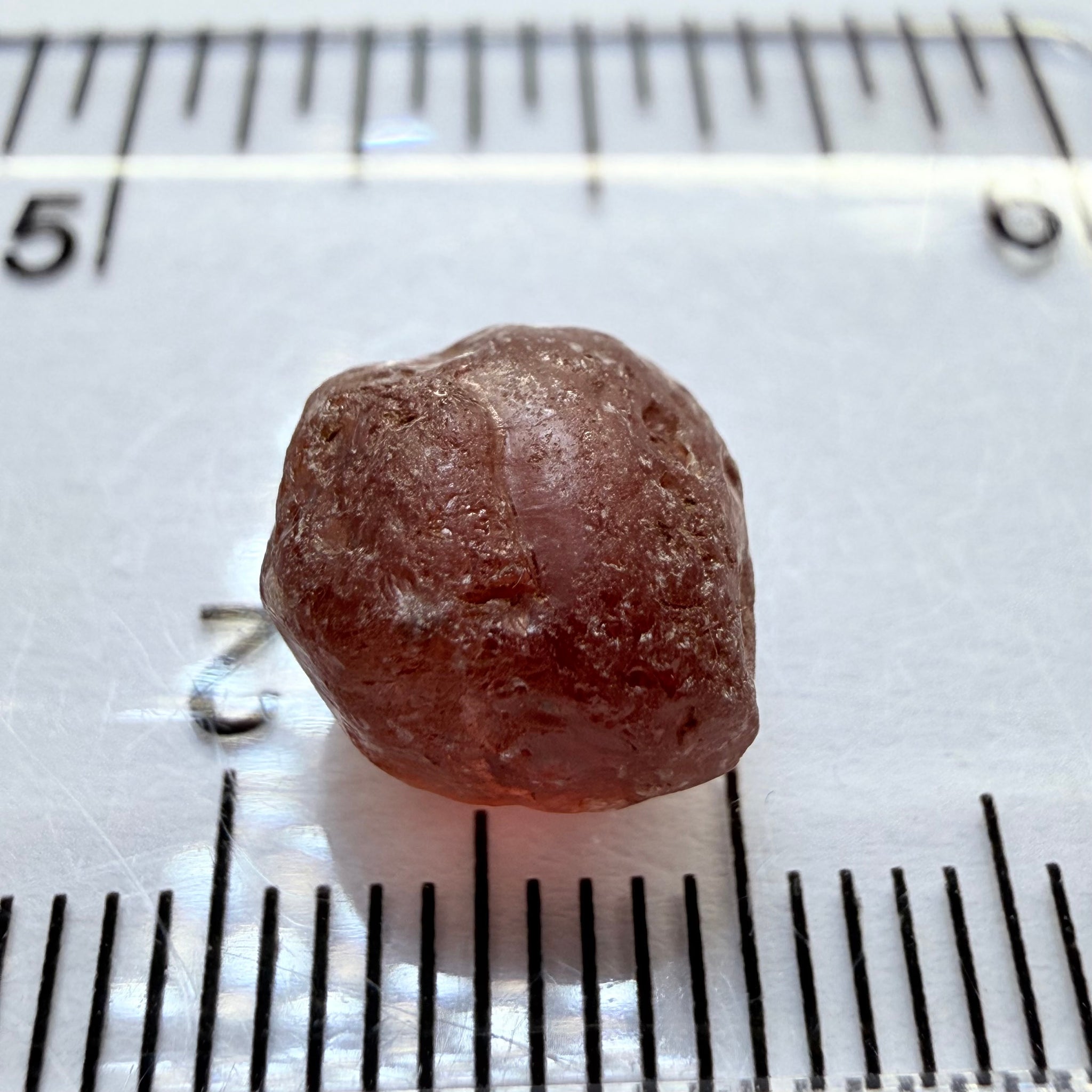 Malaya Garnet, 6.32ct, Tanzania, Untreated Unheated, vvs