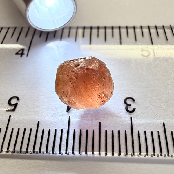 Malaya Garnet, 6.32ct, Tanzania, Untreated Unheated, vvs