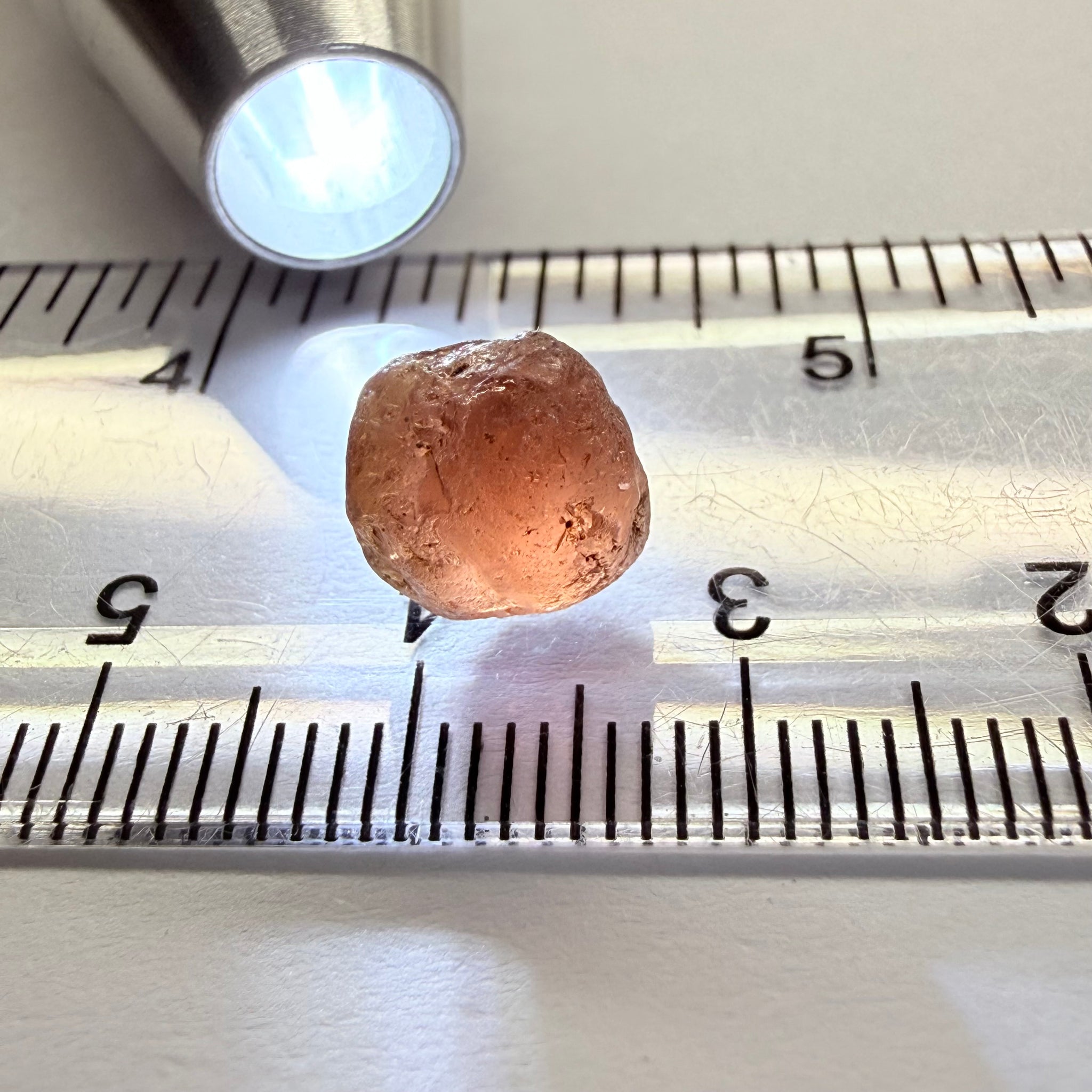 Malaya Garnet, 6.32ct, Tanzania, Untreated Unheated, vvs