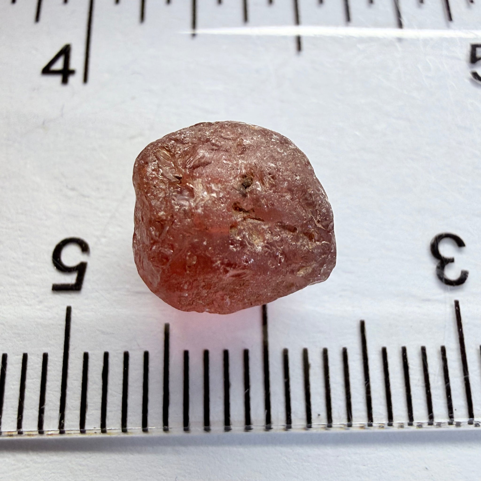 Malaya Garnet, 6.32ct, Tanzania, Untreated Unheated, vvs
