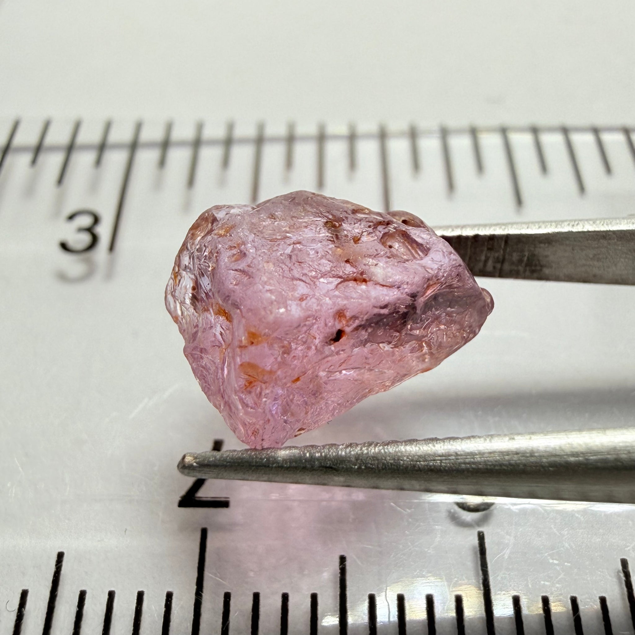 Umba Sapphire, 4.24ct, Umba Valley, Tanzania, Untreated Unheated. Moderately included. See backlit video for inclusions.