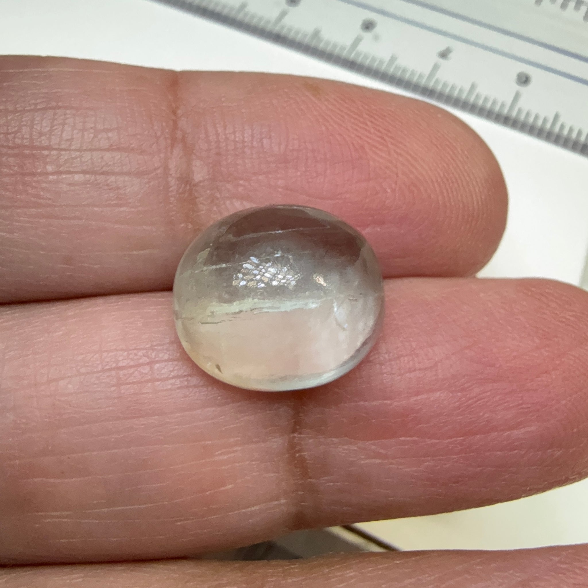 Aquamarine Cabochon, 10.40ct, Zambia, Unheated Untreated