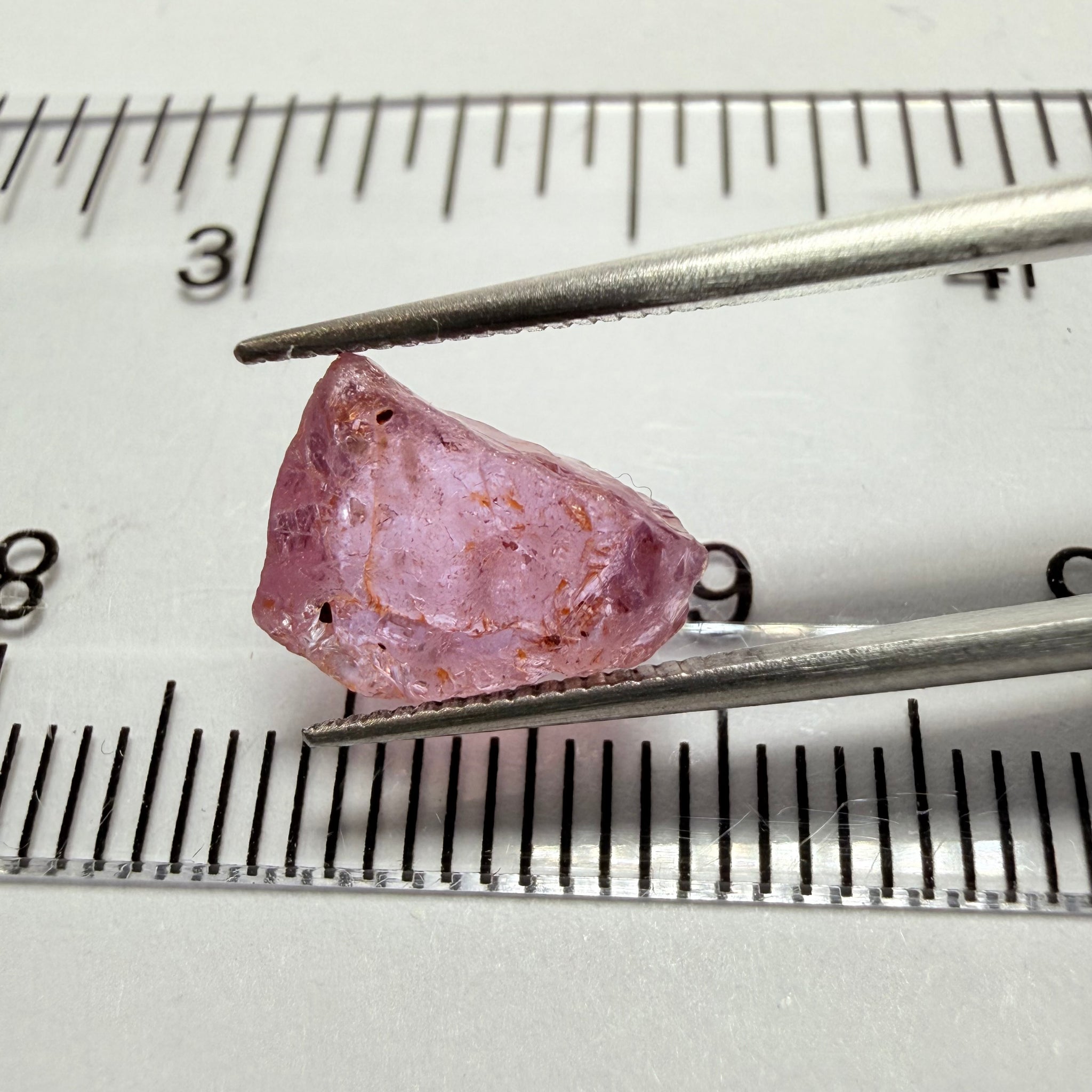 Umba Sapphire, 4.24ct, Umba Valley, Tanzania, Untreated Unheated. Moderately included. See backlit video for inclusions.