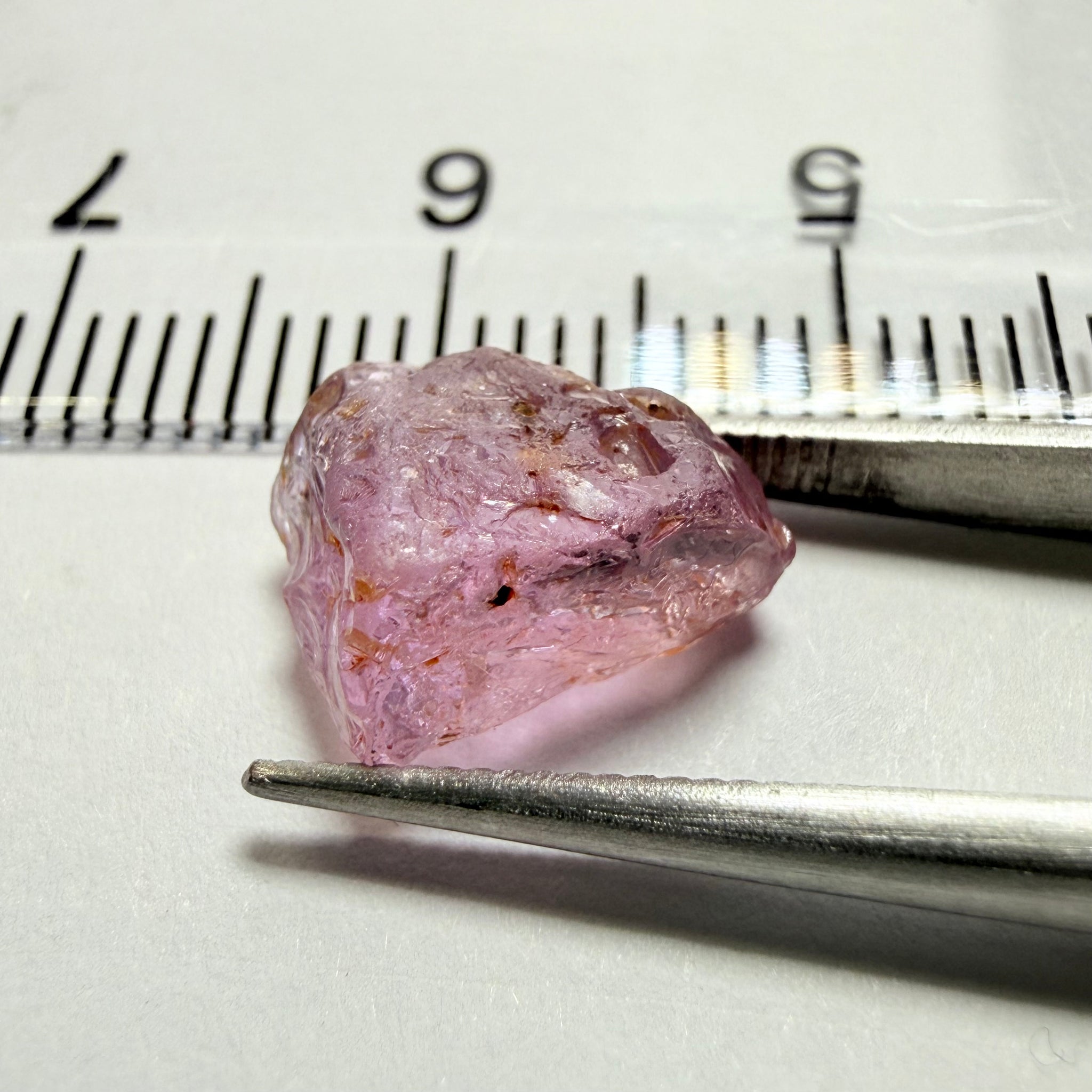 Umba Sapphire, 4.24ct, Umba Valley, Tanzania, Untreated Unheated. Moderately included. See backlit video for inclusions.