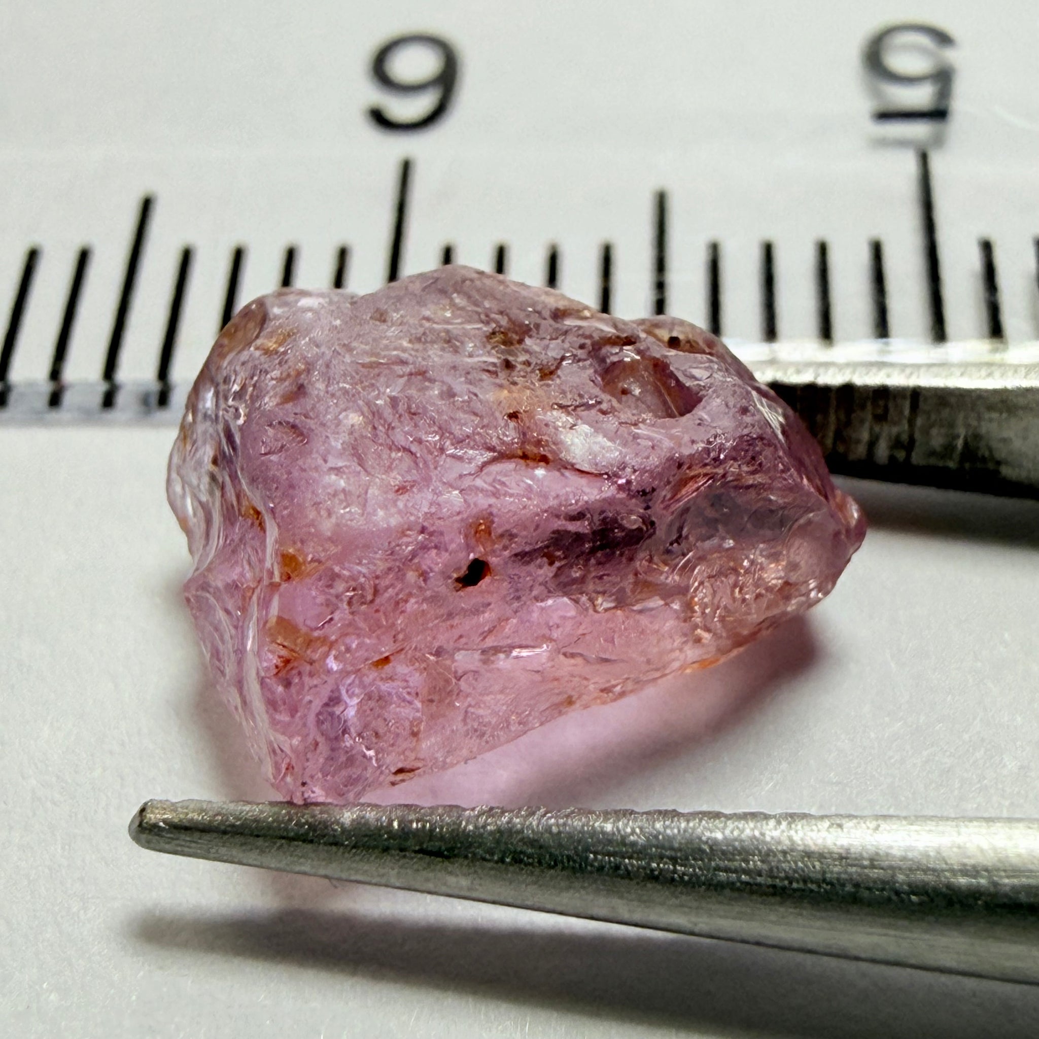 Umba Sapphire, 4.24ct, Umba Valley, Tanzania, Untreated Unheated. Moderately included. See backlit video for inclusions.