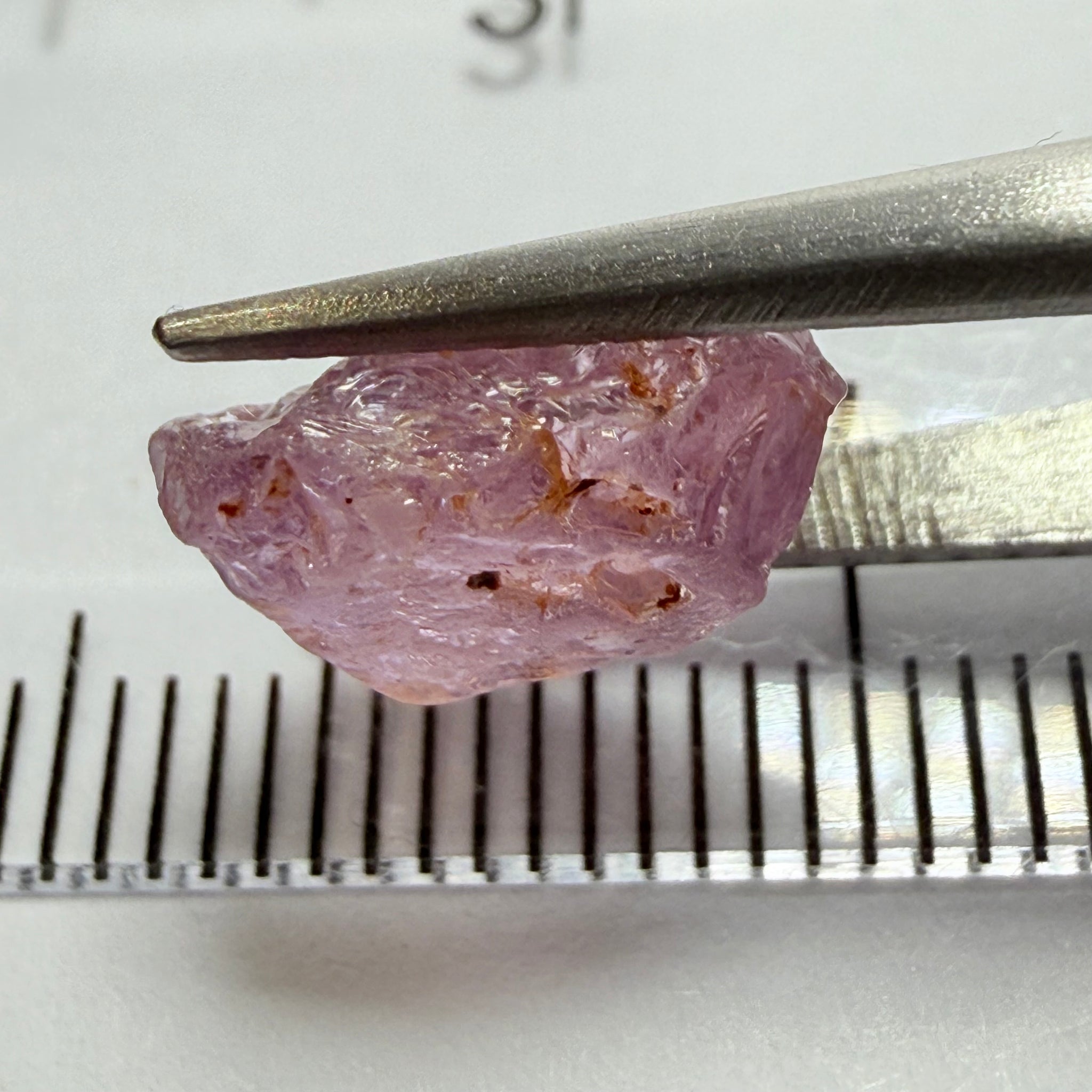 Umba Sapphire, 4.24ct, Umba Valley, Tanzania, Untreated Unheated. Moderately included. See backlit video for inclusions.