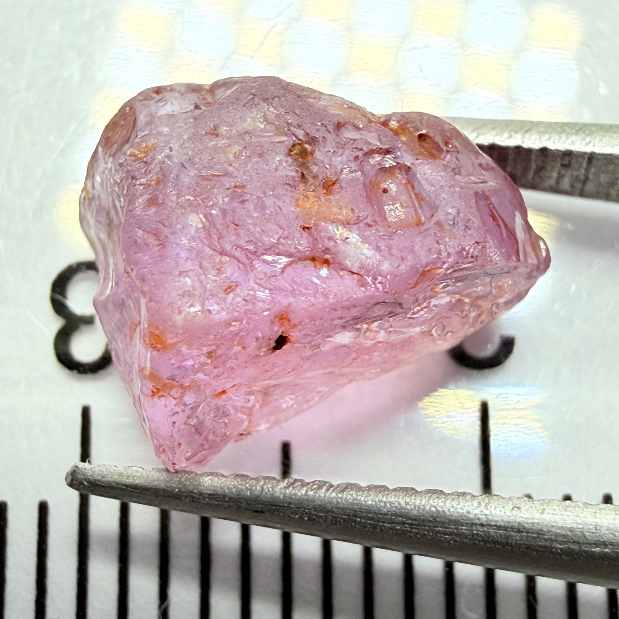 Umba Sapphire, 4.24ct, Umba Valley, Tanzania, Untreated Unheated. Moderately included. See backlit video for inclusions.