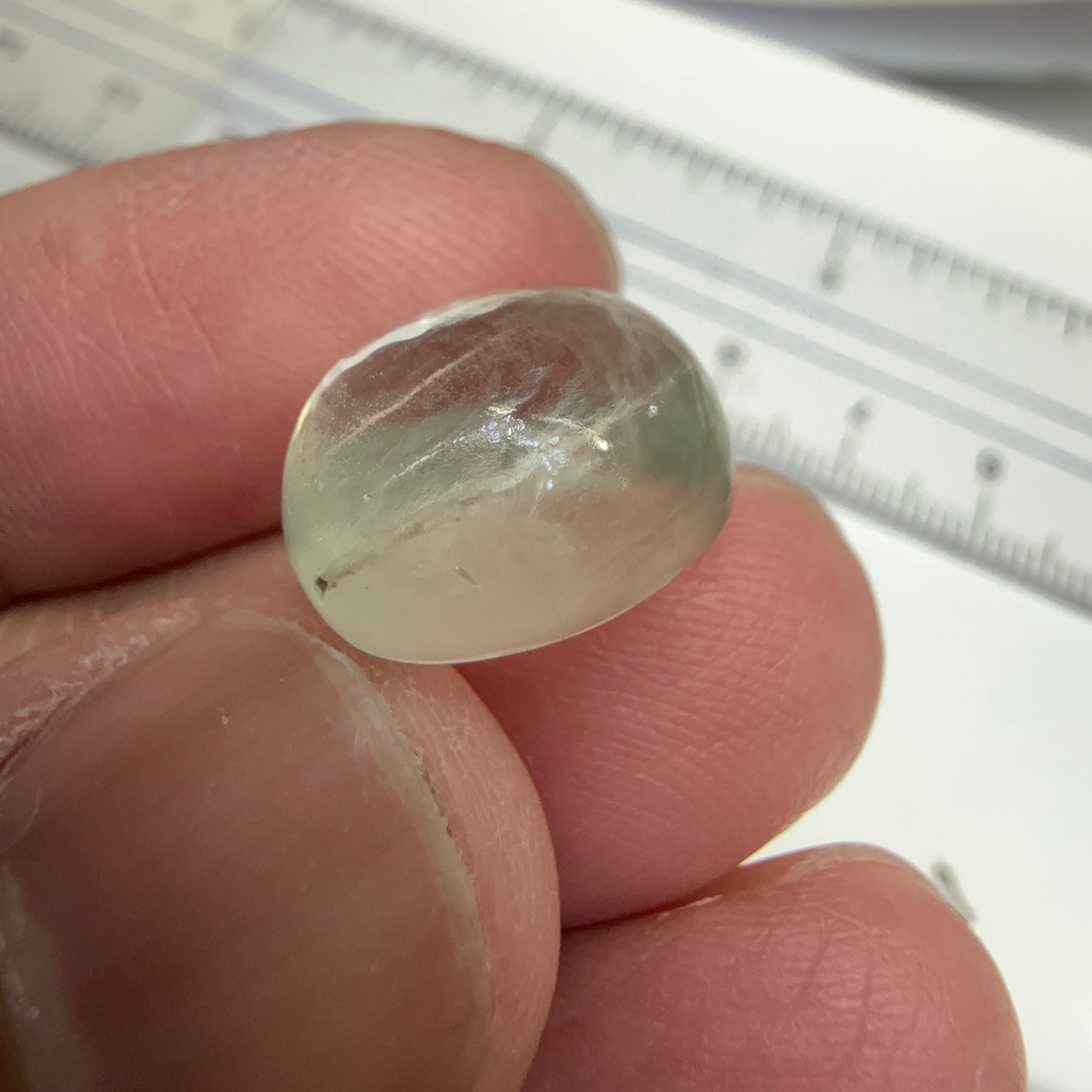 Aquamarine Cabochon, 10.40ct, Zambia, Unheated Untreated