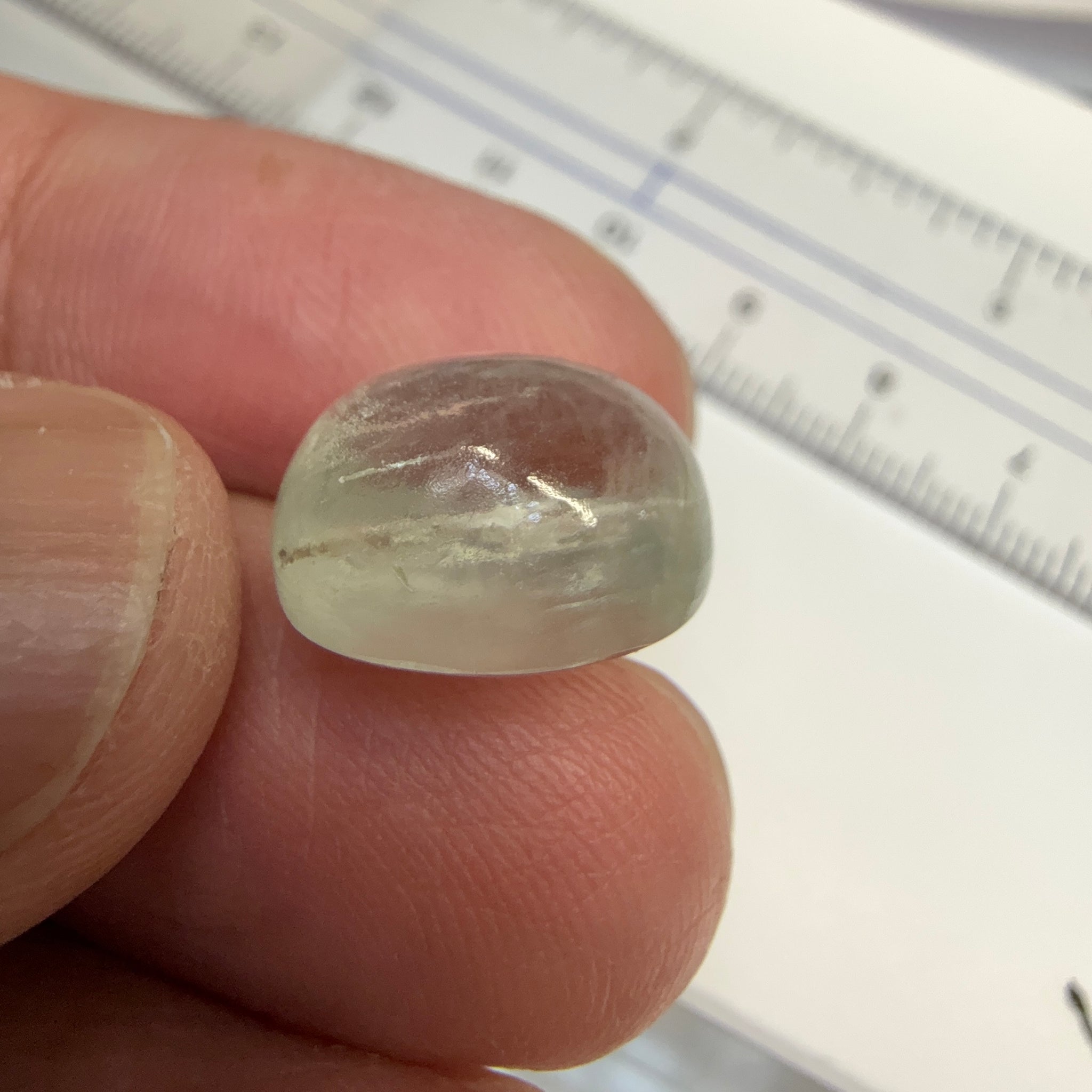 Aquamarine Cabochon, 10.40ct, Zambia, Unheated Untreated