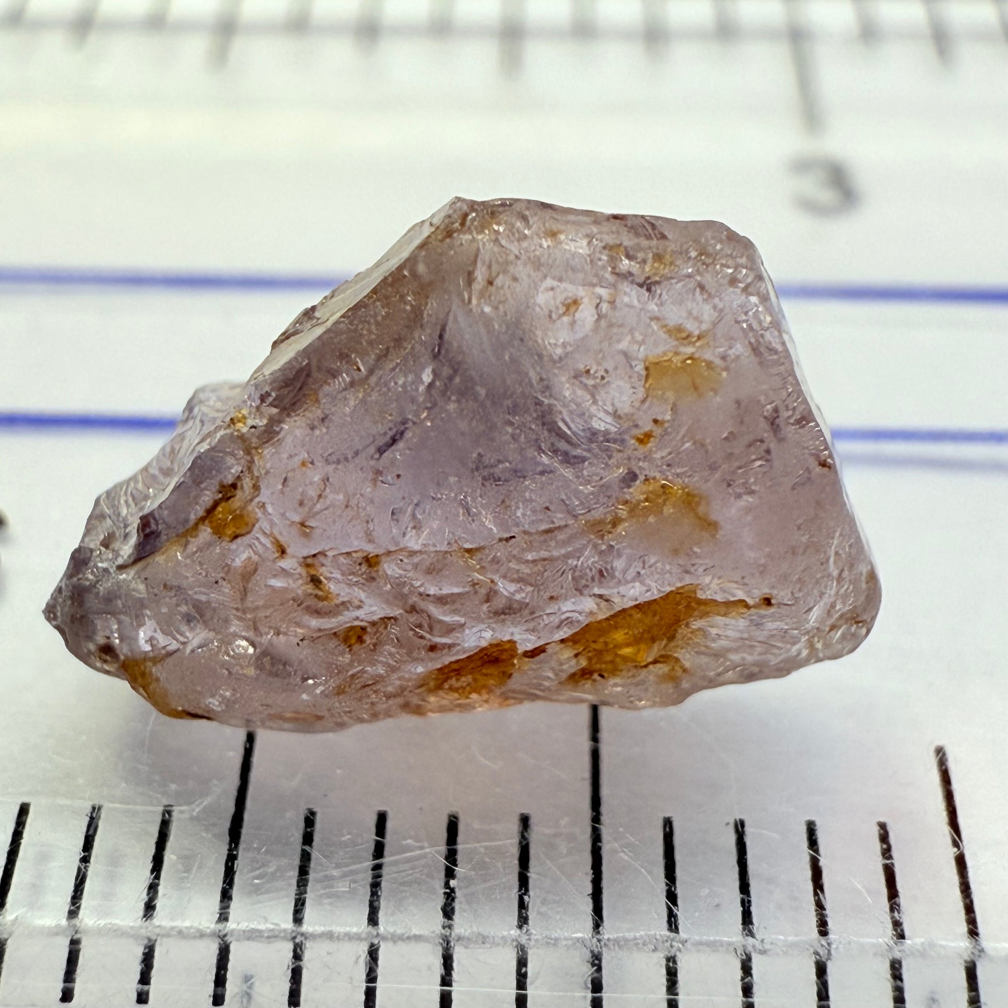 Umba Sapphire, 3.41ct, Umba Valley, Tanzania, Untreated Unheated, Si with lots of sugary type inclusions(white spots)