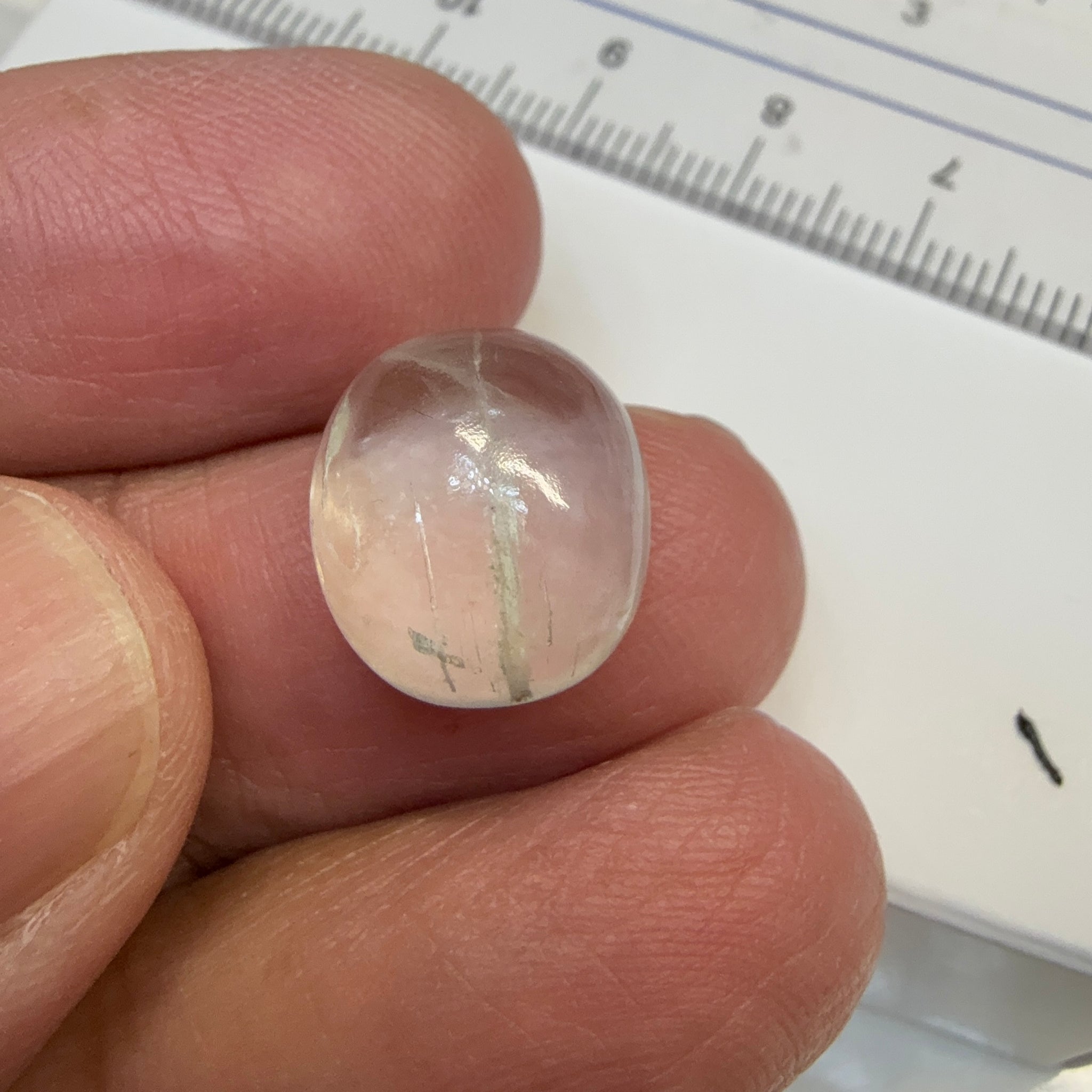 Aquamarine Cabochon, 10.40ct, Zambia, Unheated Untreated