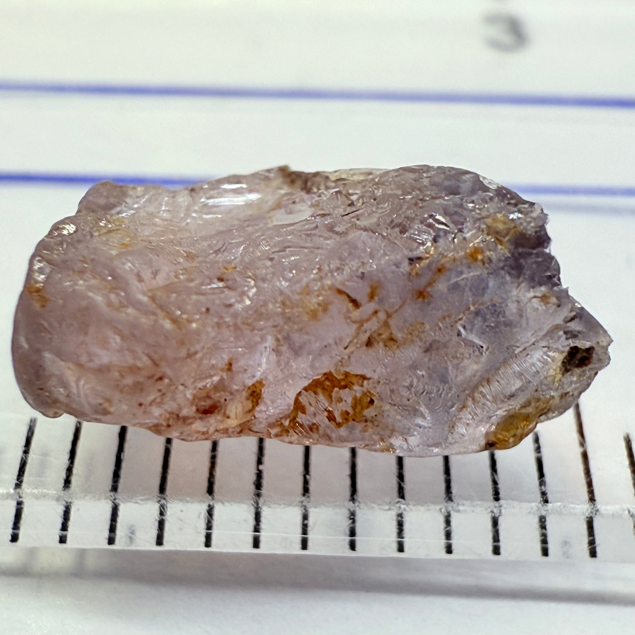 Umba Sapphire, 3.41ct, Umba Valley, Tanzania, Untreated Unheated, Si with lots of sugary type inclusions(white spots)