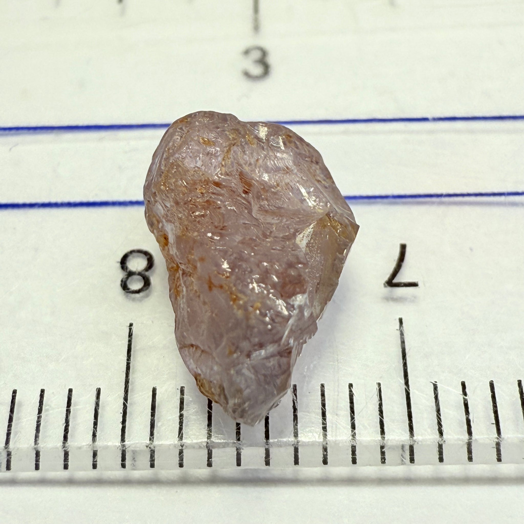 Umba Sapphire, 3.41ct, Umba Valley, Tanzania, Untreated Unheated, Si with lots of sugary type inclusions(white spots)