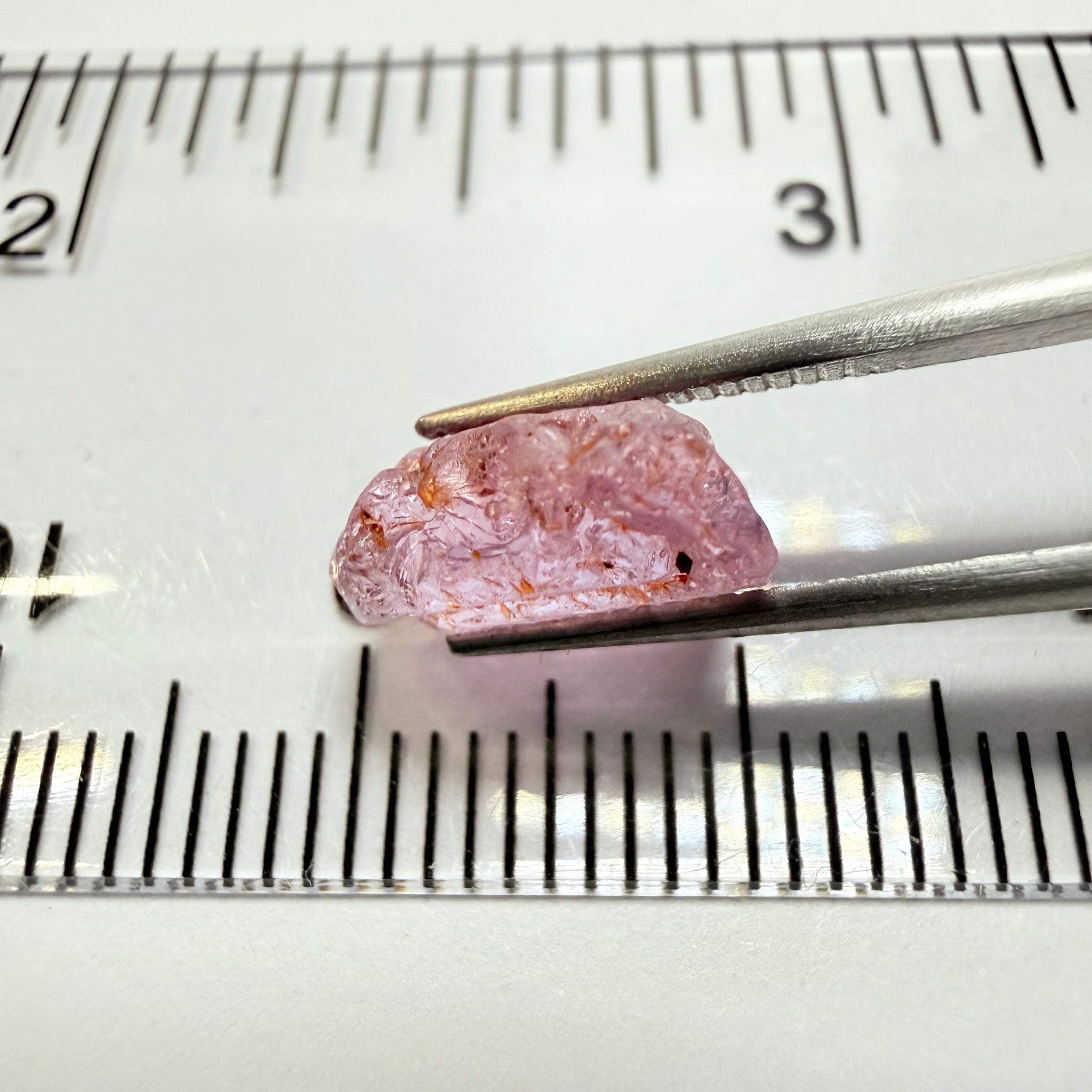 Umba Sapphire, 4.24ct, Umba Valley, Tanzania, Untreated Unheated. Moderately included. See backlit video for inclusions.