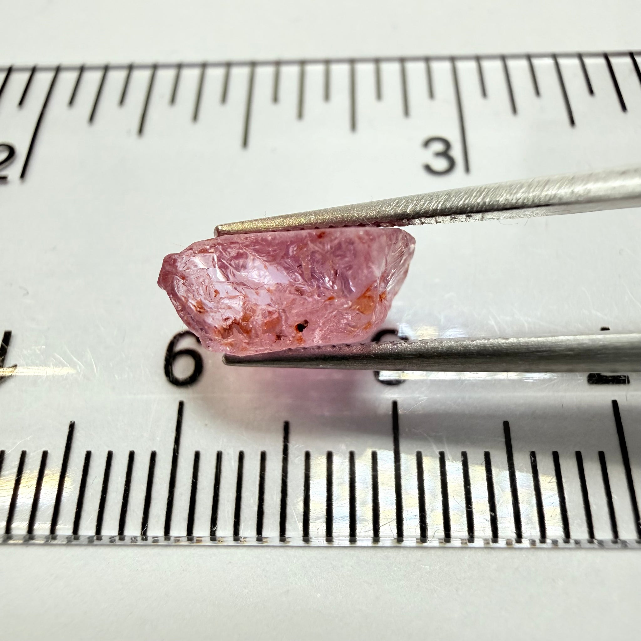 Umba Sapphire, 4.24ct, Umba Valley, Tanzania, Untreated Unheated. Moderately included. See backlit video for inclusions.