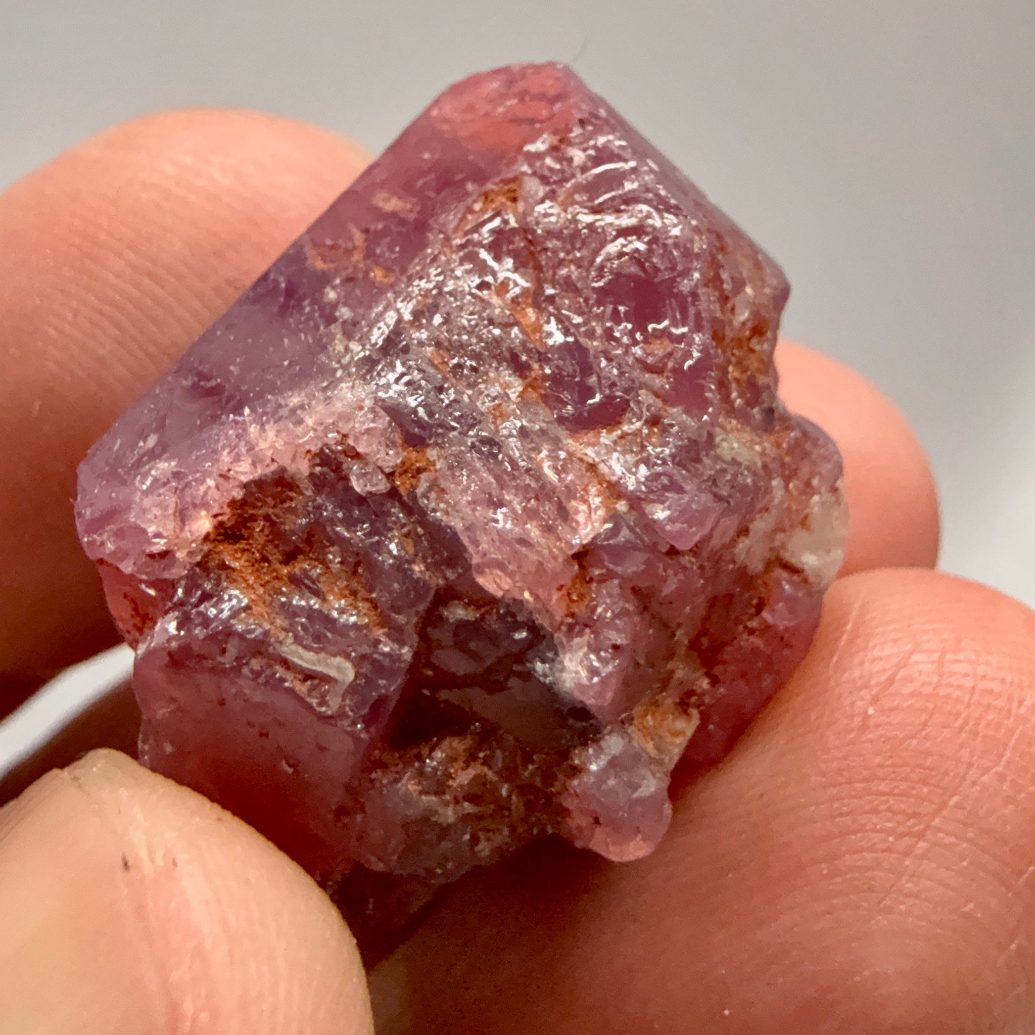 Mahenge Spinel Crystal, 63.68ct, Tanzania. Untreated Unheated