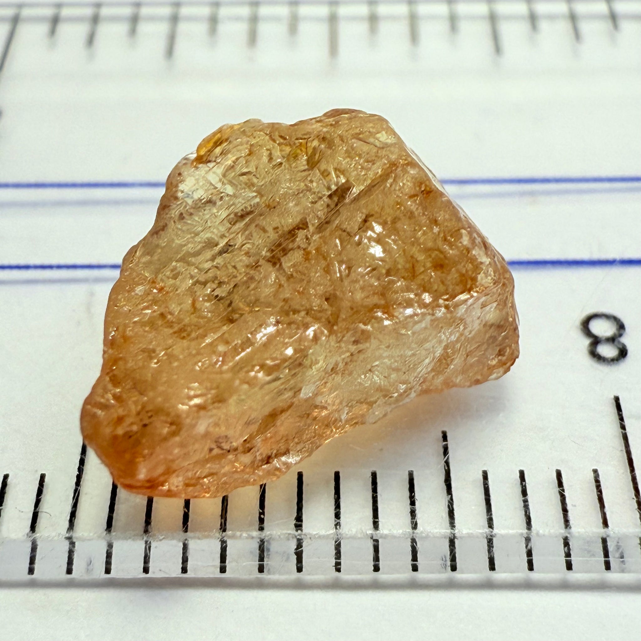 Umba Sapphire, 6.27ct, Umba Valley, Tanzania, Untreated Unheated, slight crack on the outside, will come off on preforming, rest needled