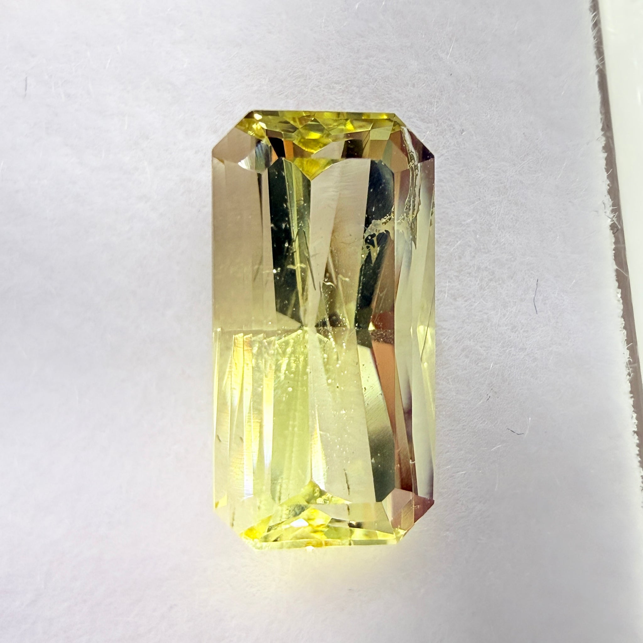 Yellow Tourmaline, 2.18ct, Untreated Unheated