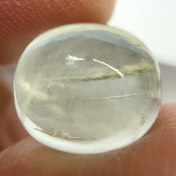 Aquamarine Cabochon, 10.40ct, Zambia, Unheated Untreated