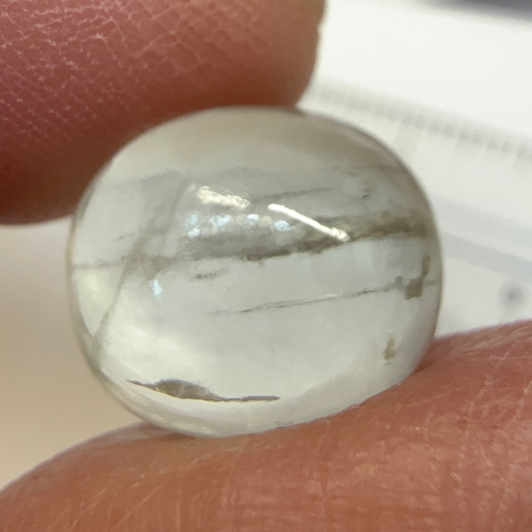 Aquamarine Cabochon, 10.40ct, Zambia, Unheated Untreated