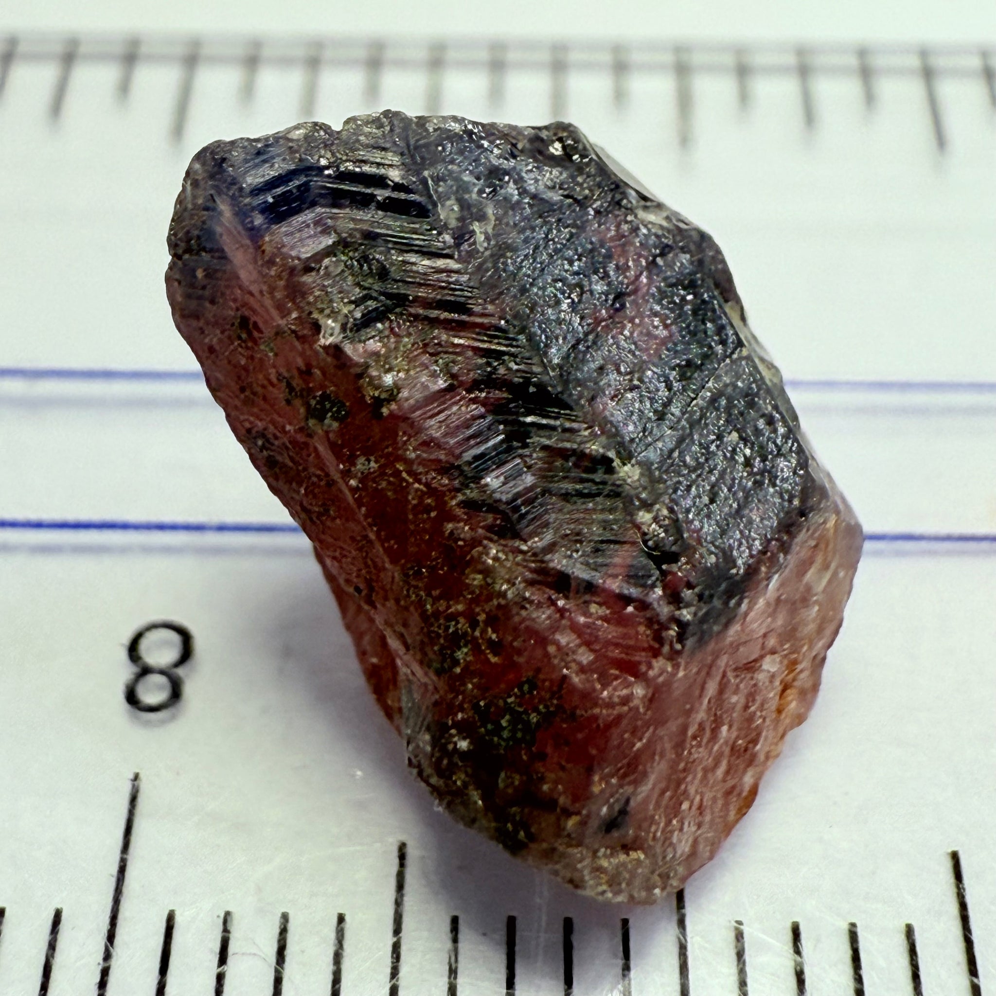 Winza Sapphire Crystal, 10.65ct, Winza, Tanzania, Untreated Unheated