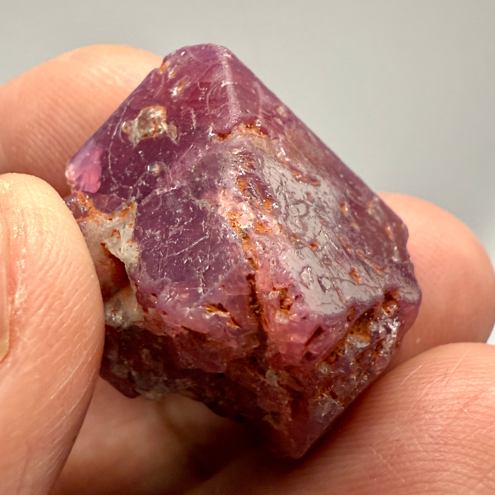 Mahenge Spinel Crystal, 63.68ct, Tanzania. Untreated Unheated
