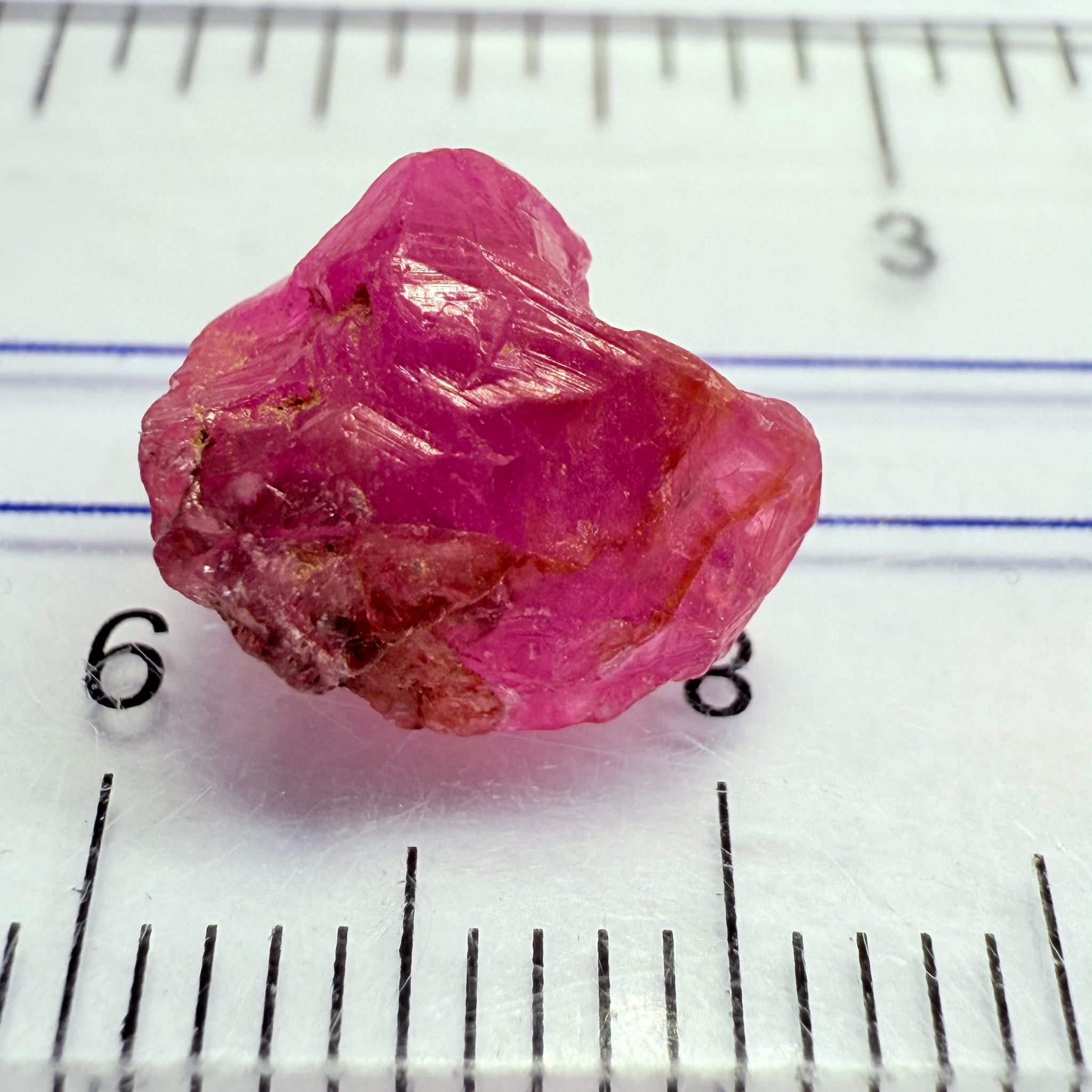 Winza Sapphire Crystal, 4.52ct, Winza, Tanzania, Untreated Unheated