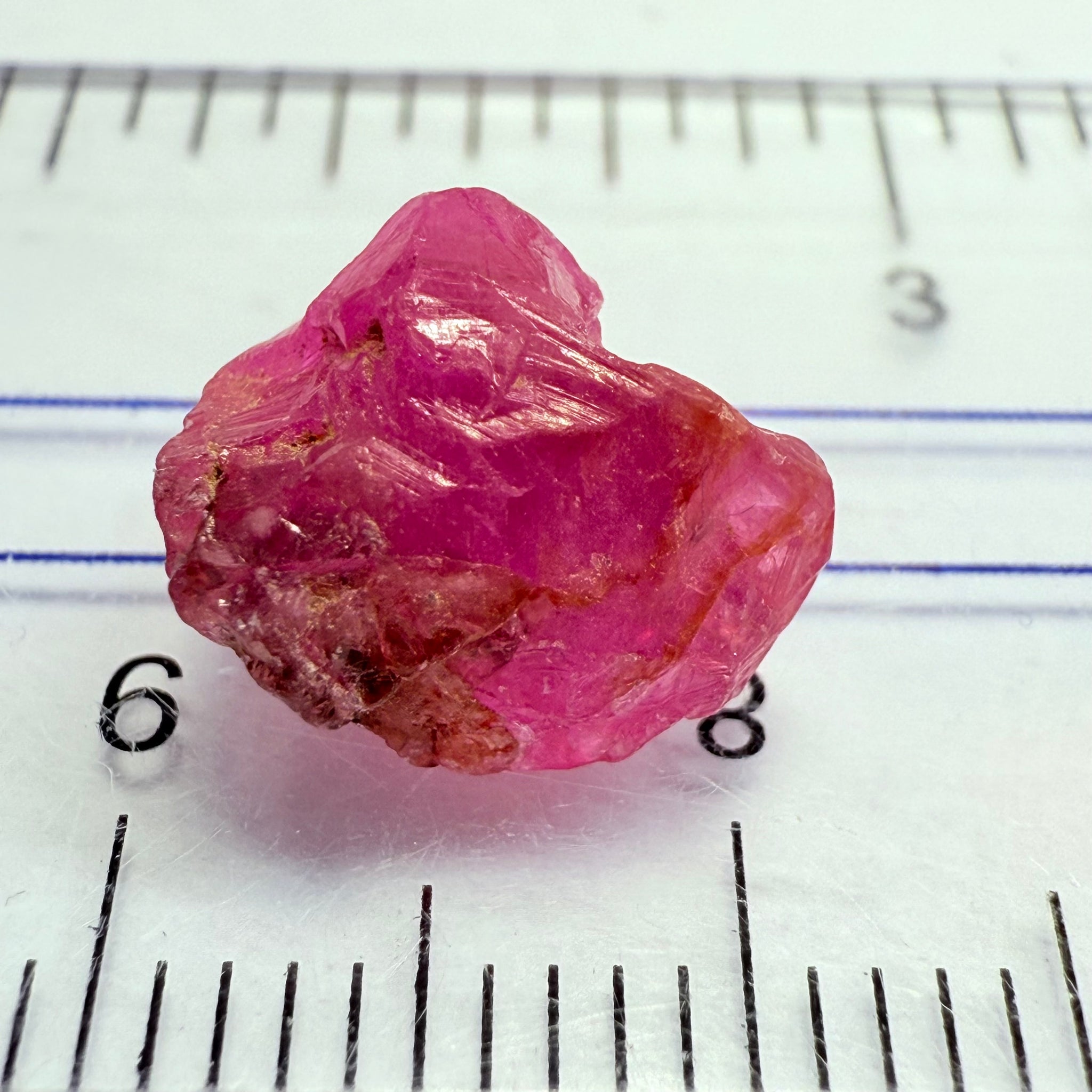 Winza Sapphire Crystal, 4.52ct, Winza, Tanzania, Untreated Unheated