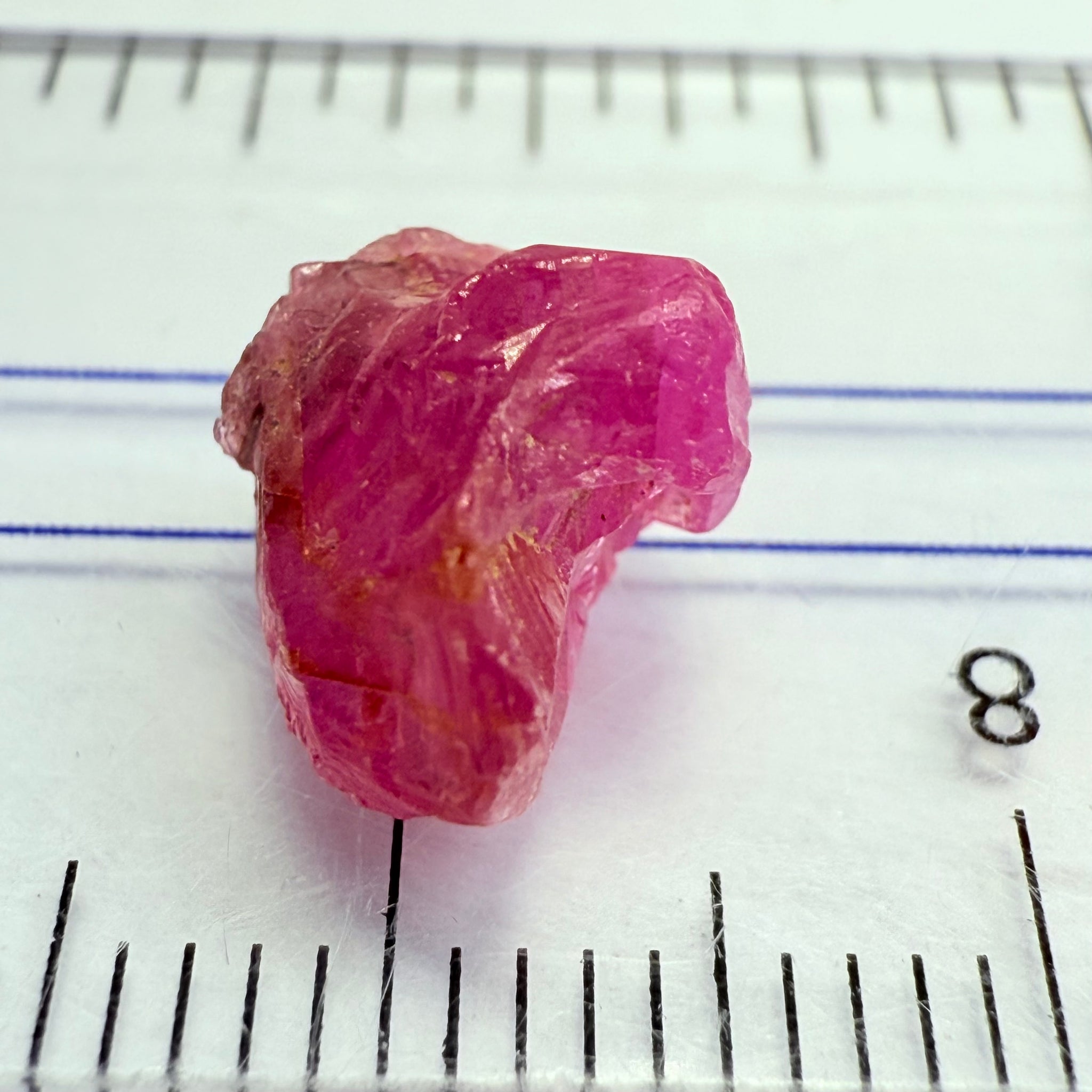 Winza Sapphire Crystal, 4.52ct, Winza, Tanzania, Untreated Unheated