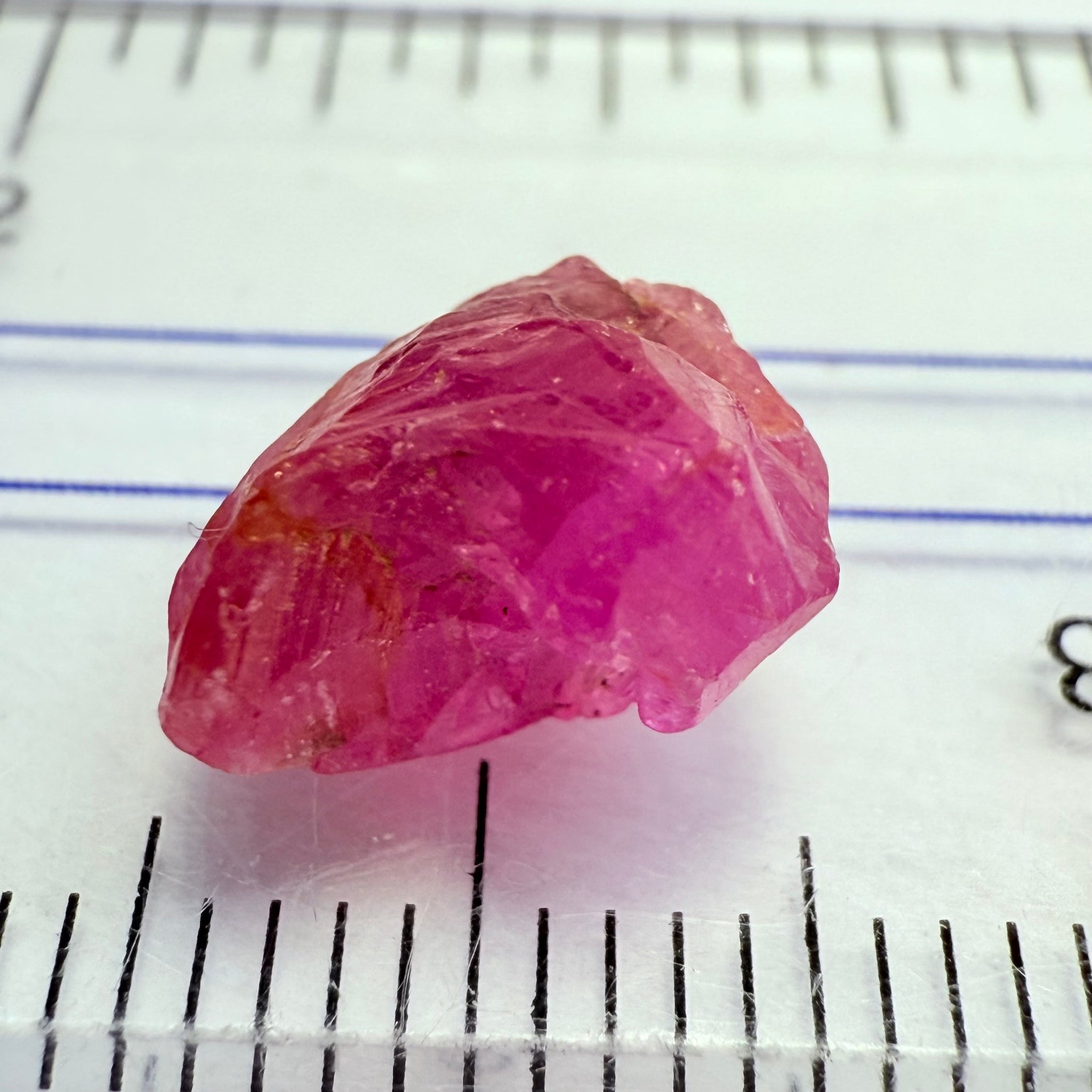 Winza Sapphire Crystal, 4.52ct, Winza, Tanzania, Untreated Unheated