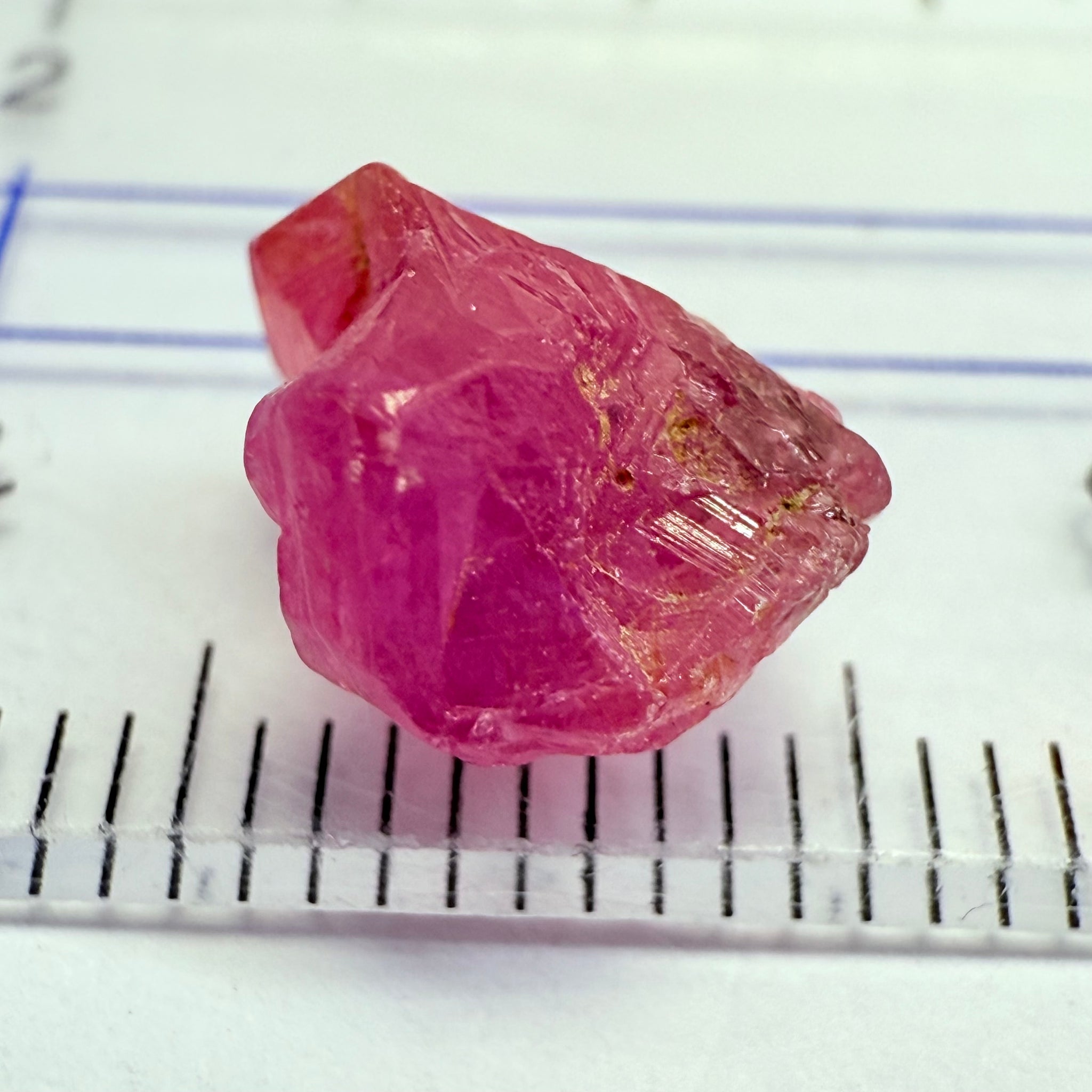 Winza Sapphire Crystal, 4.52ct, Winza, Tanzania, Untreated Unheated