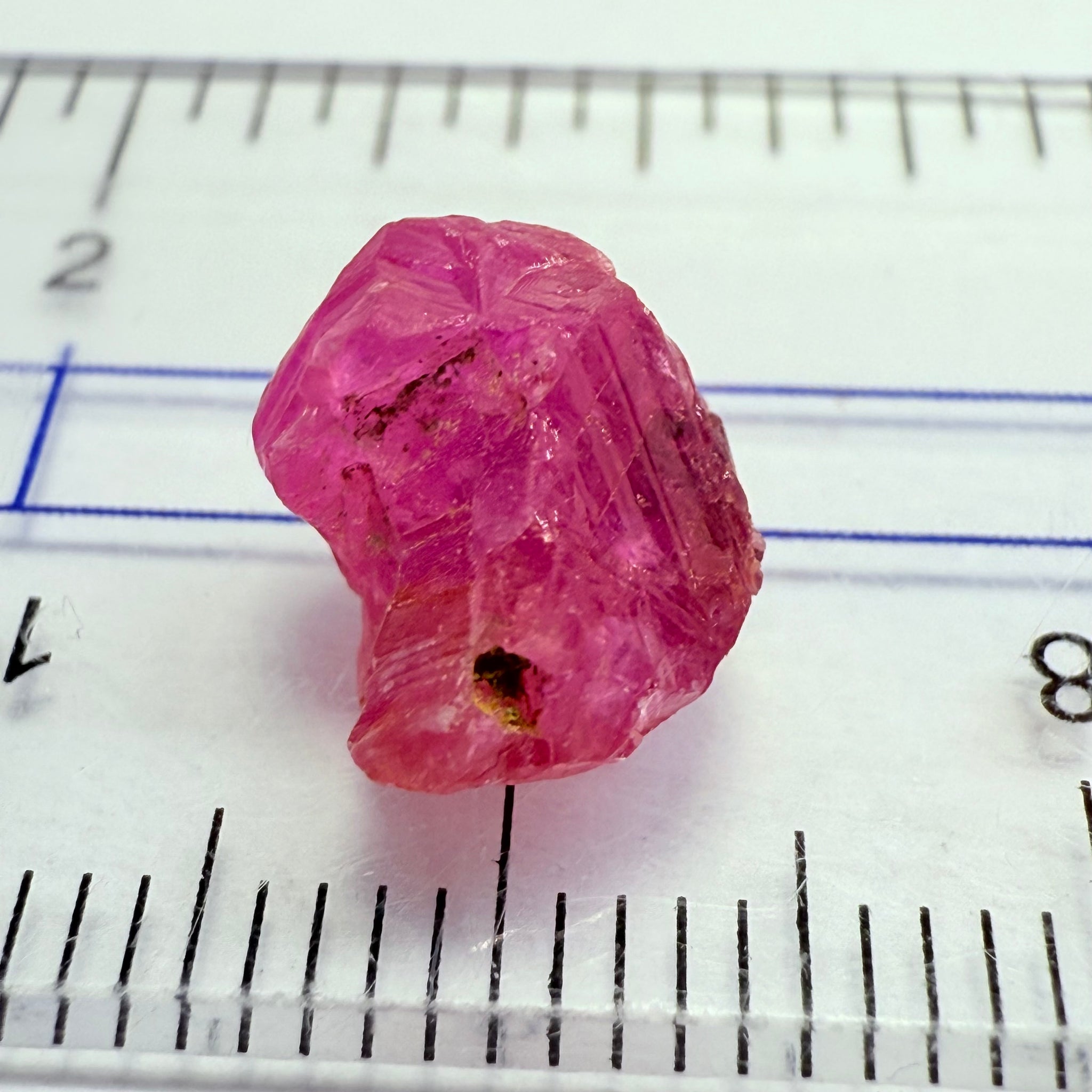 Winza Sapphire Crystal, 4.52ct, Winza, Tanzania, Untreated Unheated