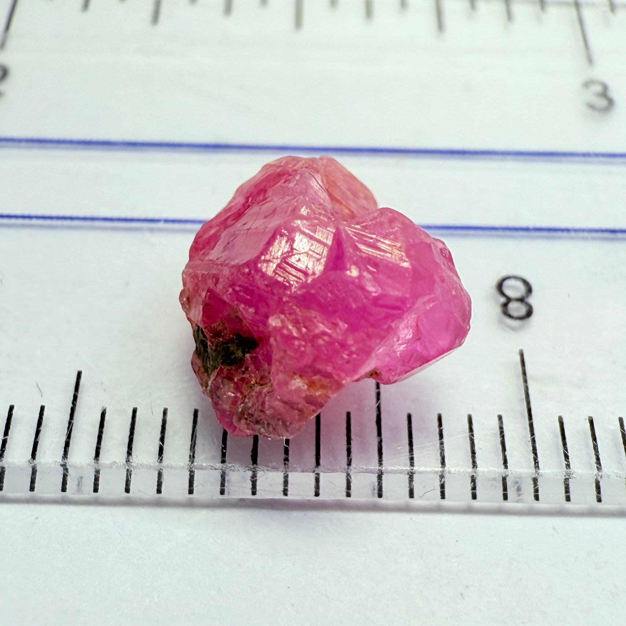 Winza Sapphire Crystal, 4.52ct, Winza, Tanzania, Untreated Unheated