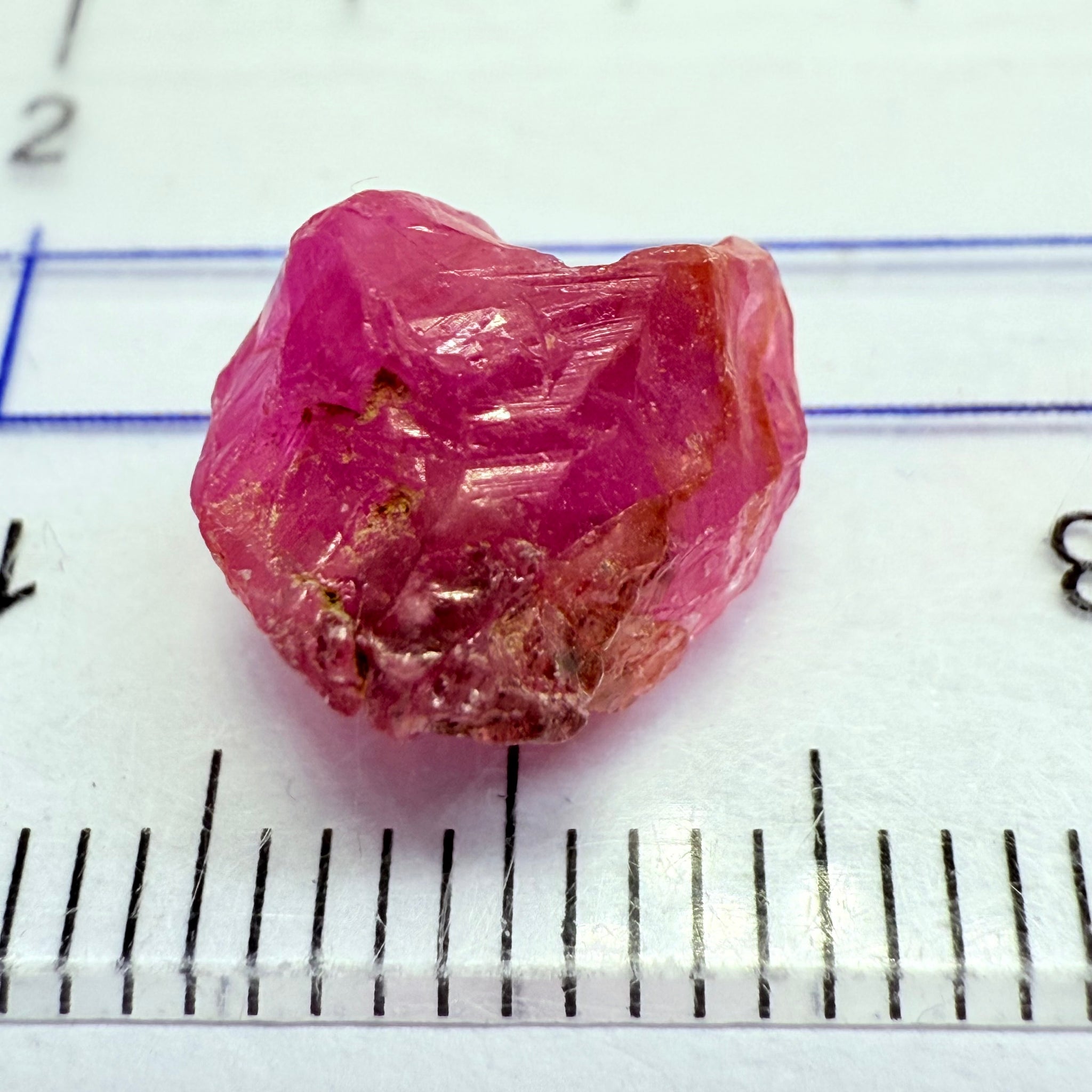 Winza Sapphire Crystal, 4.52ct, Winza, Tanzania, Untreated Unheated