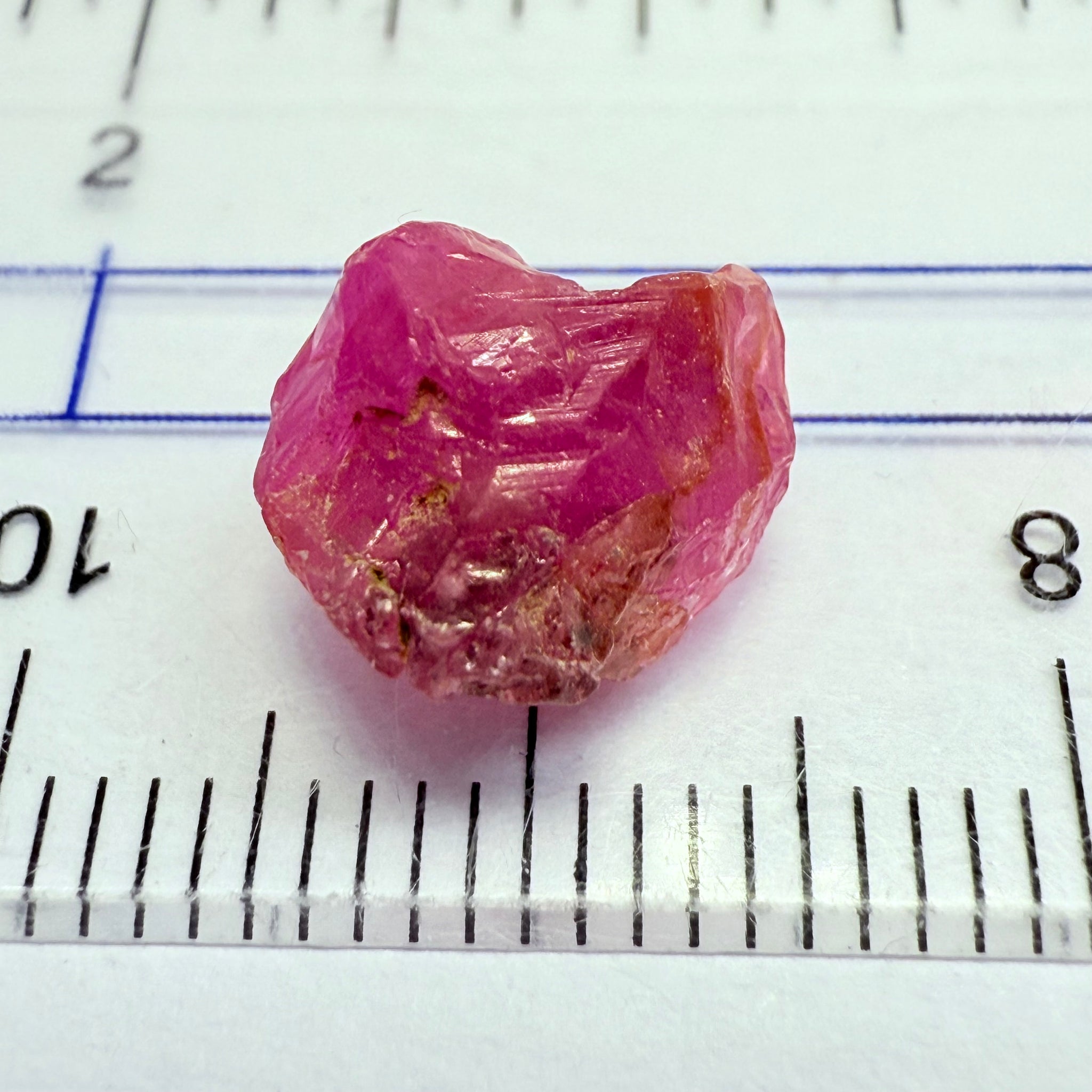 Winza Sapphire Crystal, 4.52ct, Winza, Tanzania, Untreated Unheated